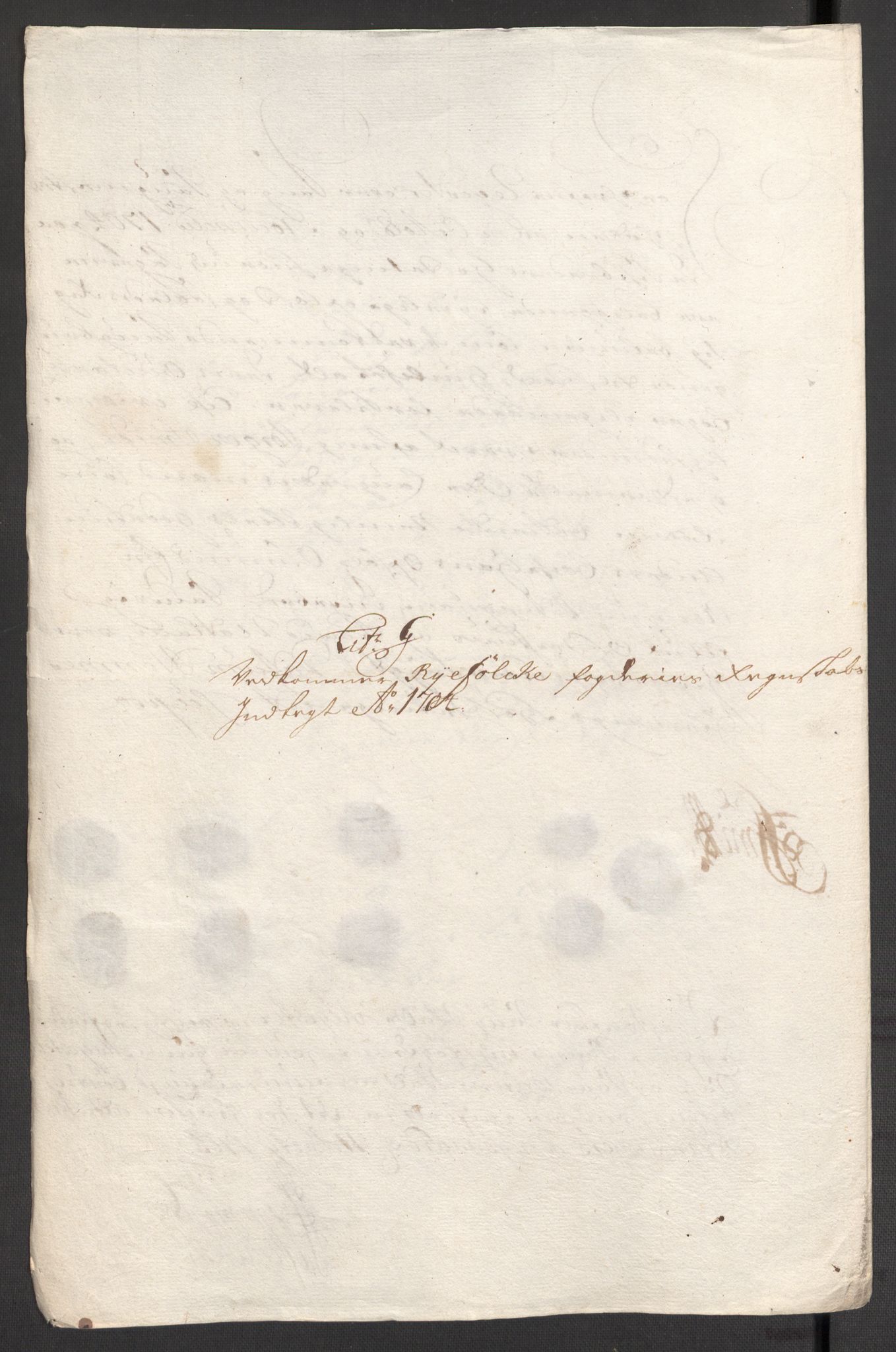 Rentekammeret inntil 1814, Reviderte regnskaper, Fogderegnskap, RA/EA-4092/R47/L2860: Fogderegnskap Ryfylke, 1703-1705, p. 207