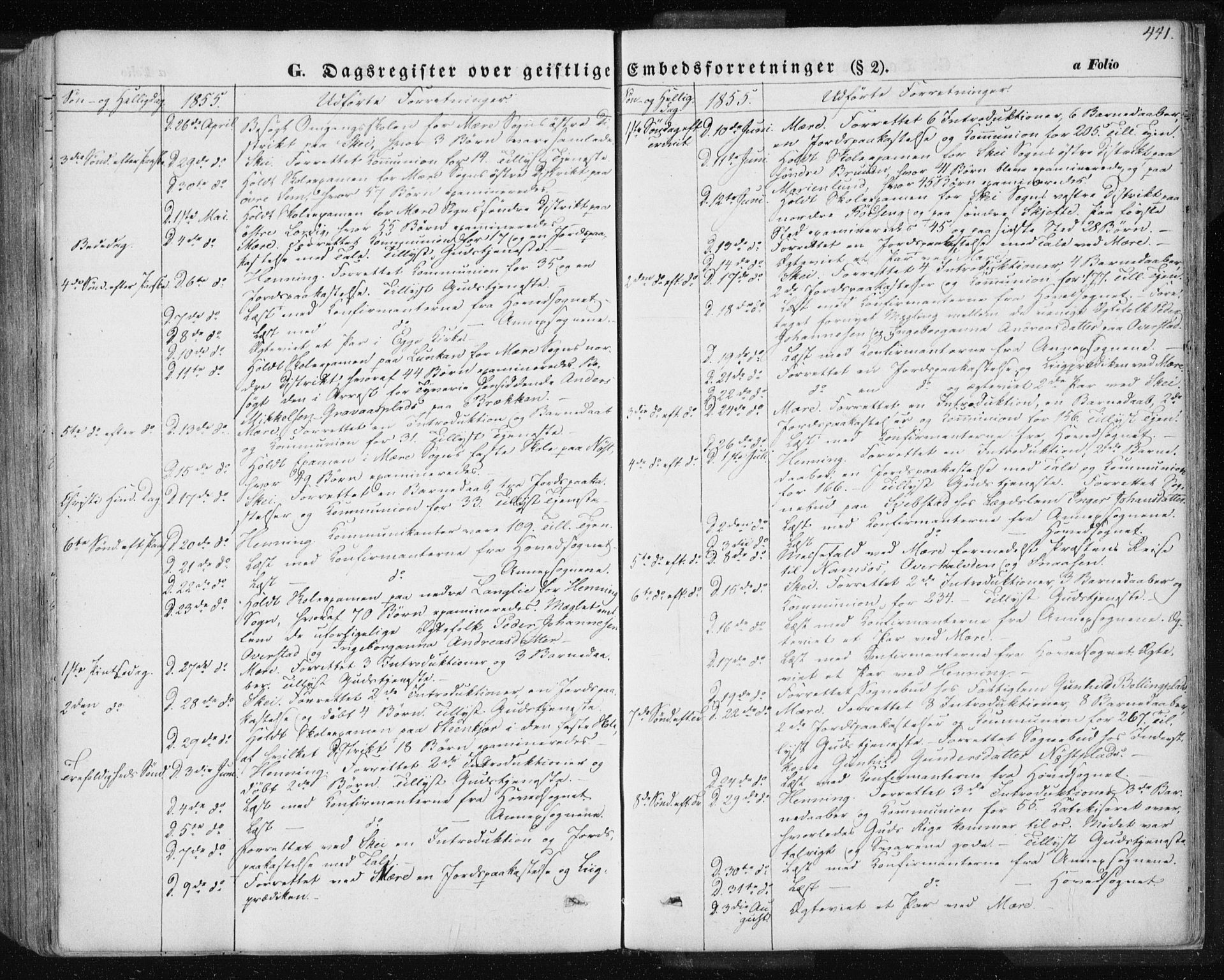 Ministerialprotokoller, klokkerbøker og fødselsregistre - Nord-Trøndelag, AV/SAT-A-1458/735/L0342: Parish register (official) no. 735A07 /1, 1849-1862, p. 441