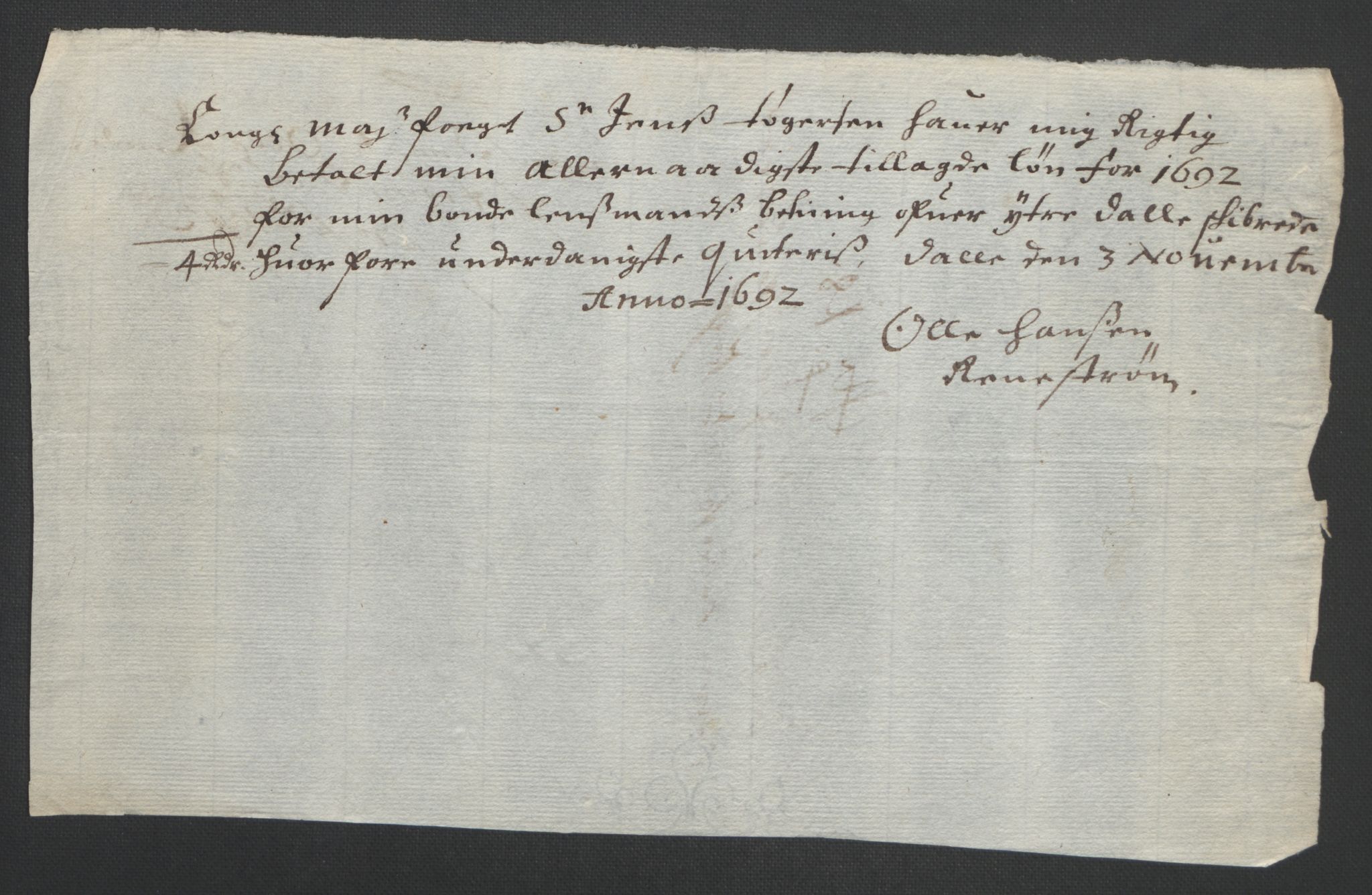 Rentekammeret inntil 1814, Reviderte regnskaper, Fogderegnskap, AV/RA-EA-4092/R53/L3420: Fogderegnskap Sunn- og Nordfjord, 1691-1692, p. 280