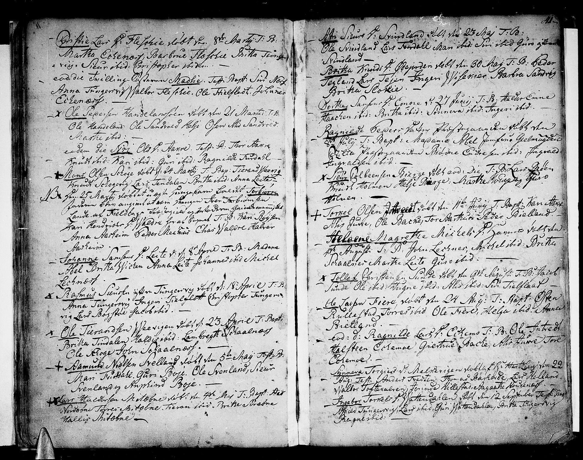 Skånevik sokneprestembete, SAB/A-77801/H/Haa: Parish register (official) no. A 2, 1790-1824, p. 41