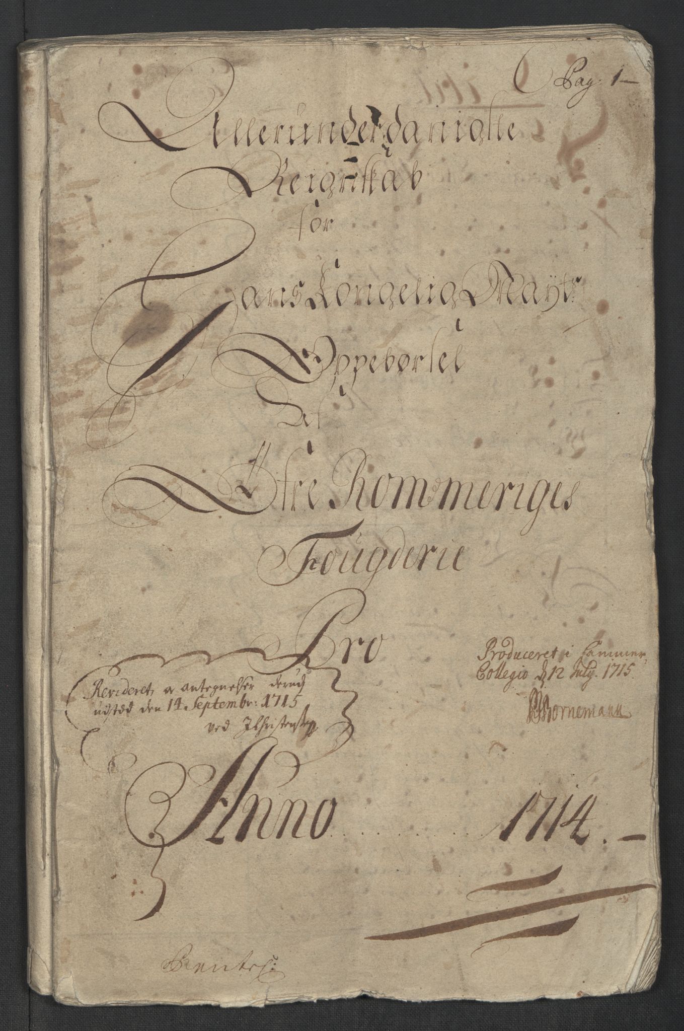 Rentekammeret inntil 1814, Reviderte regnskaper, Fogderegnskap, AV/RA-EA-4092/R12/L0723: Fogderegnskap Øvre Romerike, 1713-1714, p. 82