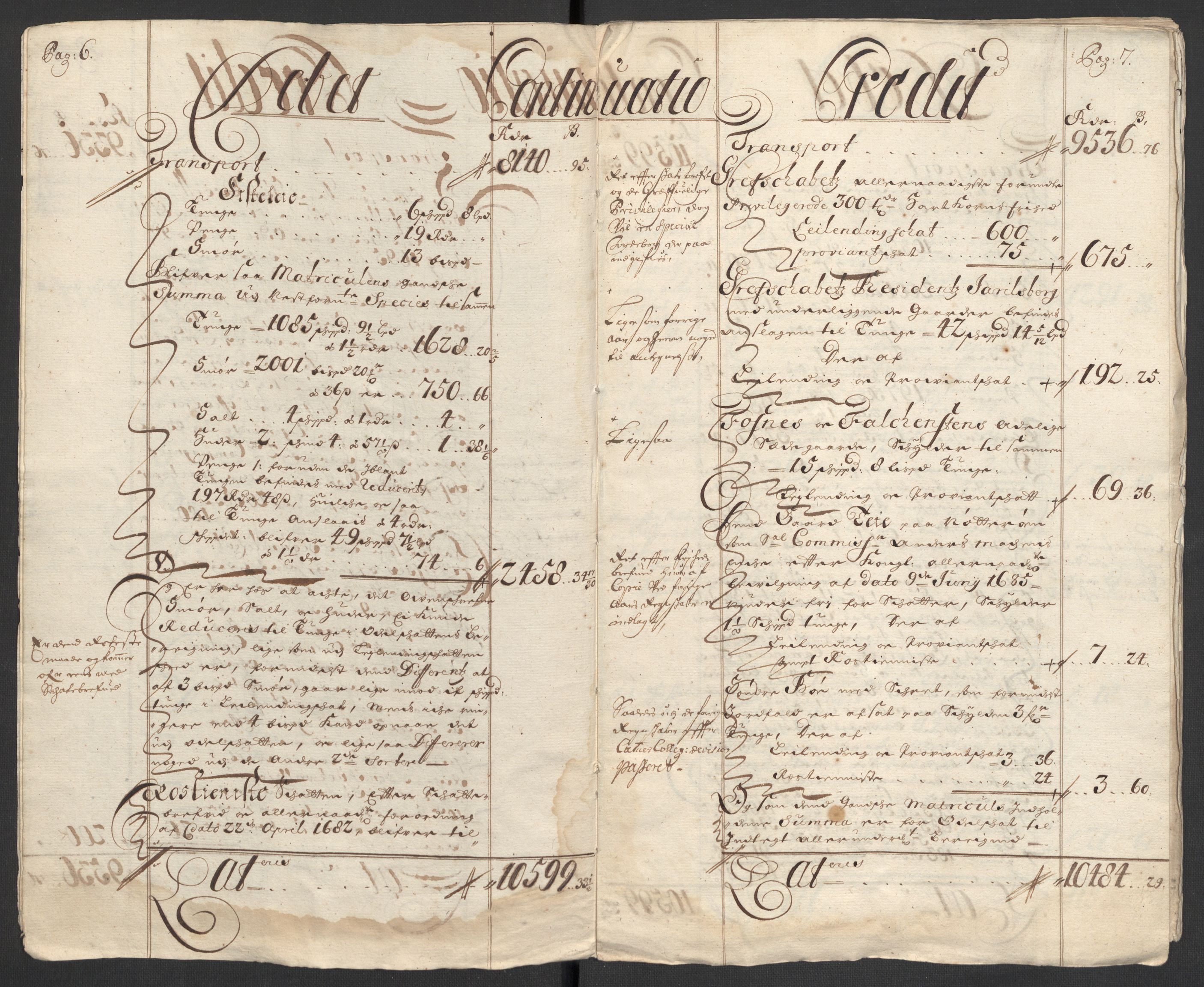 Rentekammeret inntil 1814, Reviderte regnskaper, Fogderegnskap, RA/EA-4092/R32/L1868: Fogderegnskap Jarlsberg grevskap, 1697-1699, p. 6
