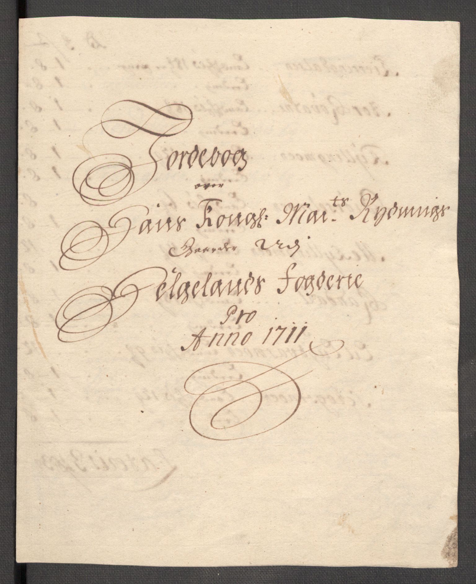 Rentekammeret inntil 1814, Reviderte regnskaper, Fogderegnskap, RA/EA-4092/R65/L4511: Fogderegnskap Helgeland, 1710-1711, p. 242