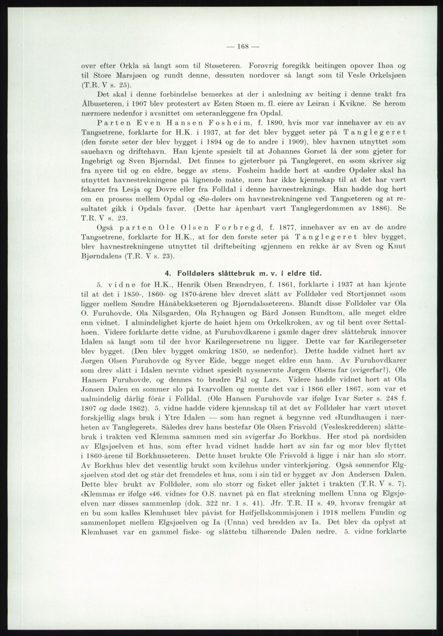 Høyfjellskommisjonen, AV/RA-S-1546/X/Xa/L0001: Nr. 1-33, 1909-1953, p. 3938