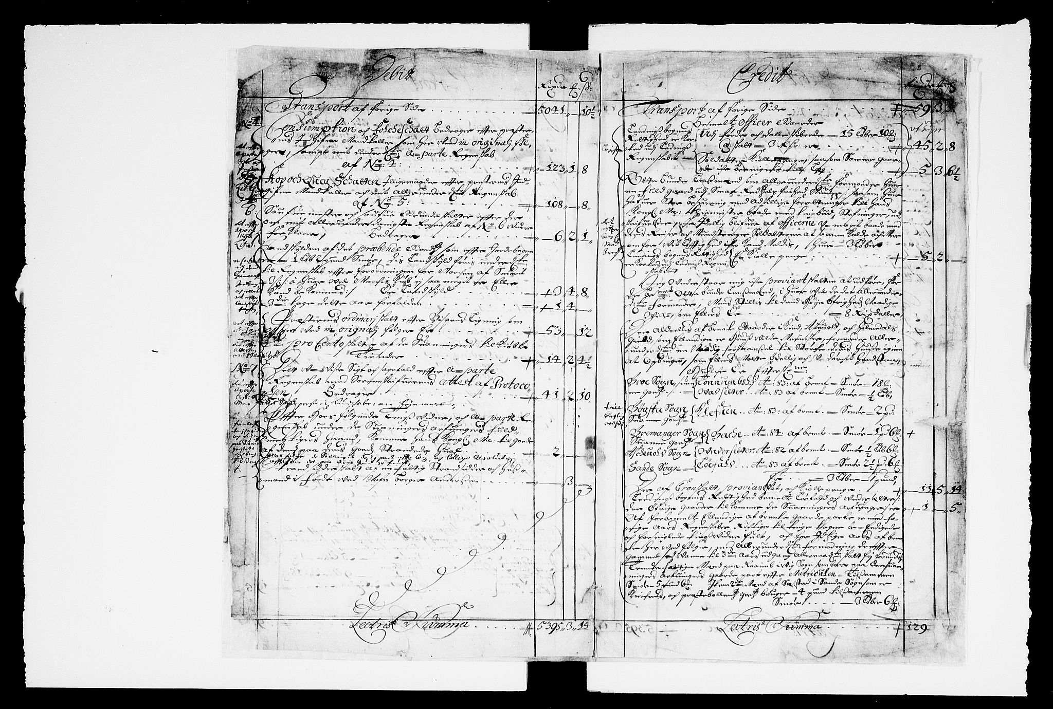 Rentekammeret inntil 1814, Reviderte regnskaper, Stiftamtstueregnskaper, Bergen stiftamt, AV/RA-EA-6043/R/Rc/L0096: Bergen stiftamt, 1672-1687