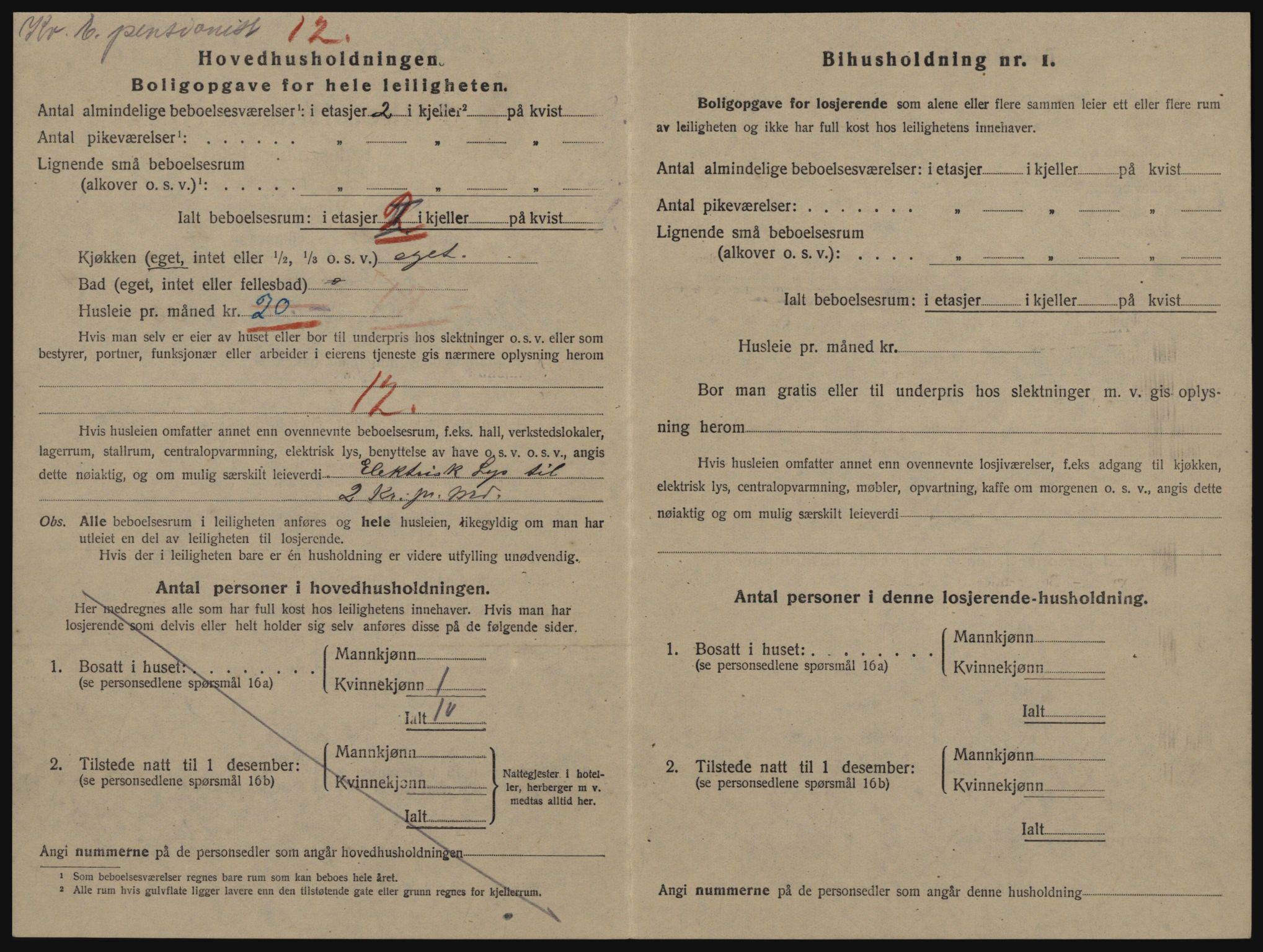 SAO, 1920 census for Drøbak, 1920, p. 1368