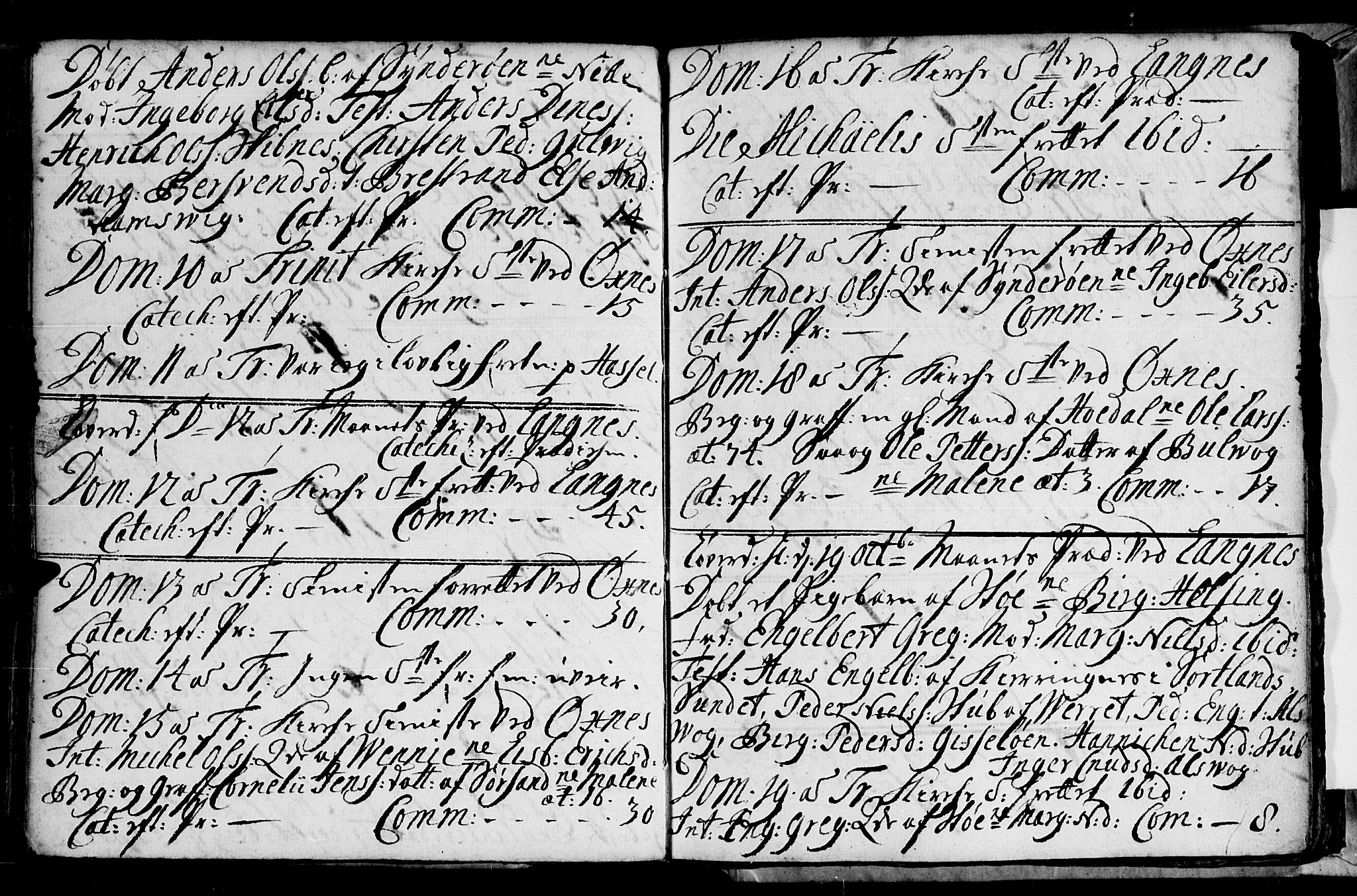 Ministerialprotokoller, klokkerbøker og fødselsregistre - Nordland, AV/SAT-A-1459/893/L1328: Parish register (official) no. 893A01, 1718-1749