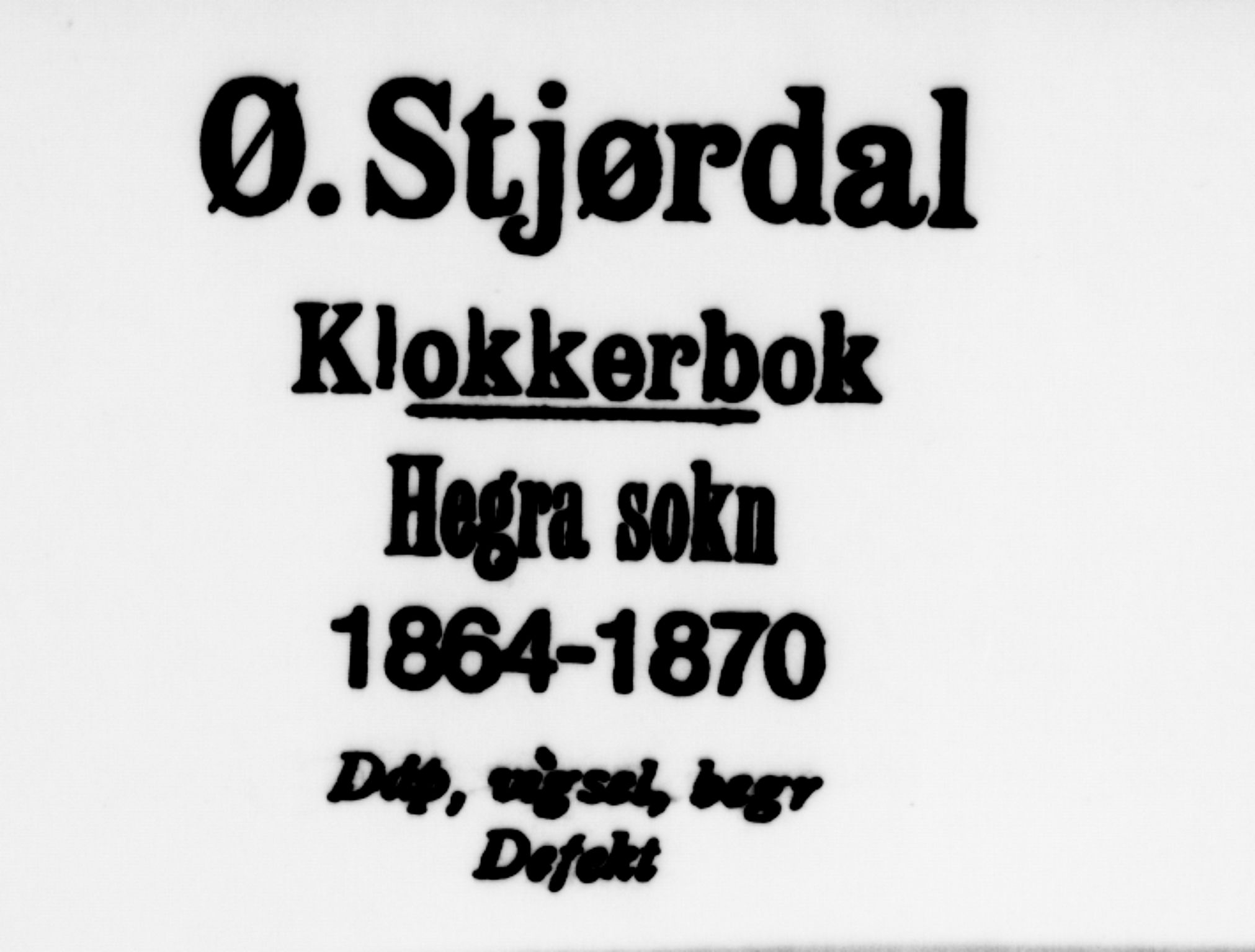 Ministerialprotokoller, klokkerbøker og fødselsregistre - Nord-Trøndelag, SAT/A-1458/703/L0038: Parish register (copy) no. 703C01, 1864-1870