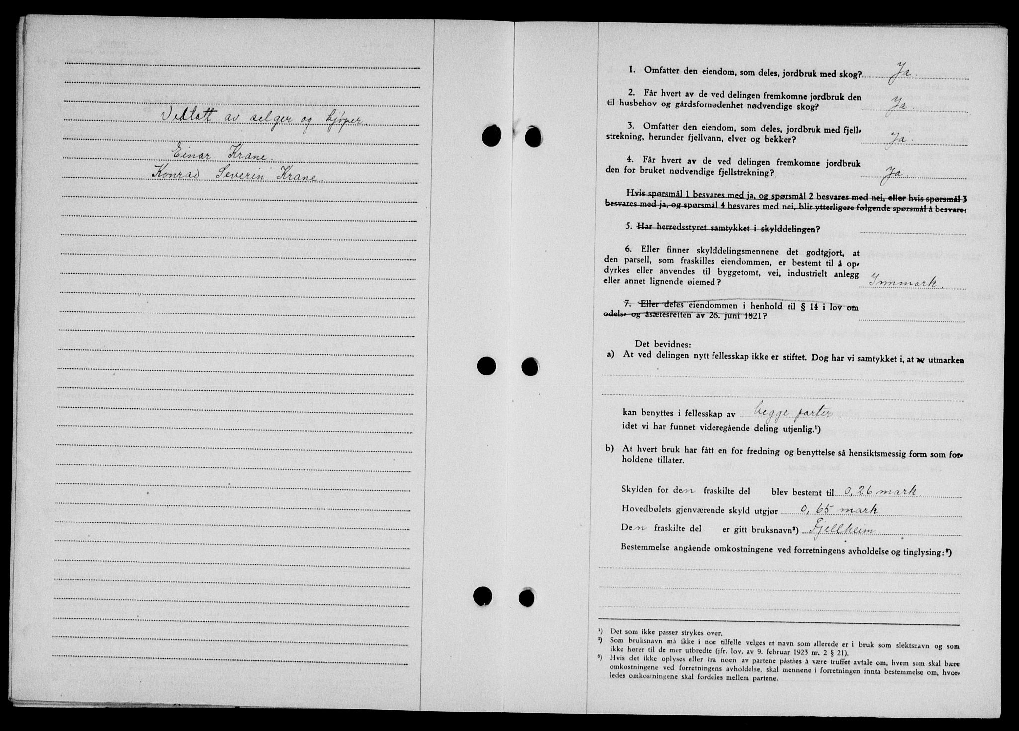 Lofoten sorenskriveri, SAT/A-0017/1/2/2C/L0012a: Mortgage book no. 12a, 1943-1944, Diary no: : 608/1944