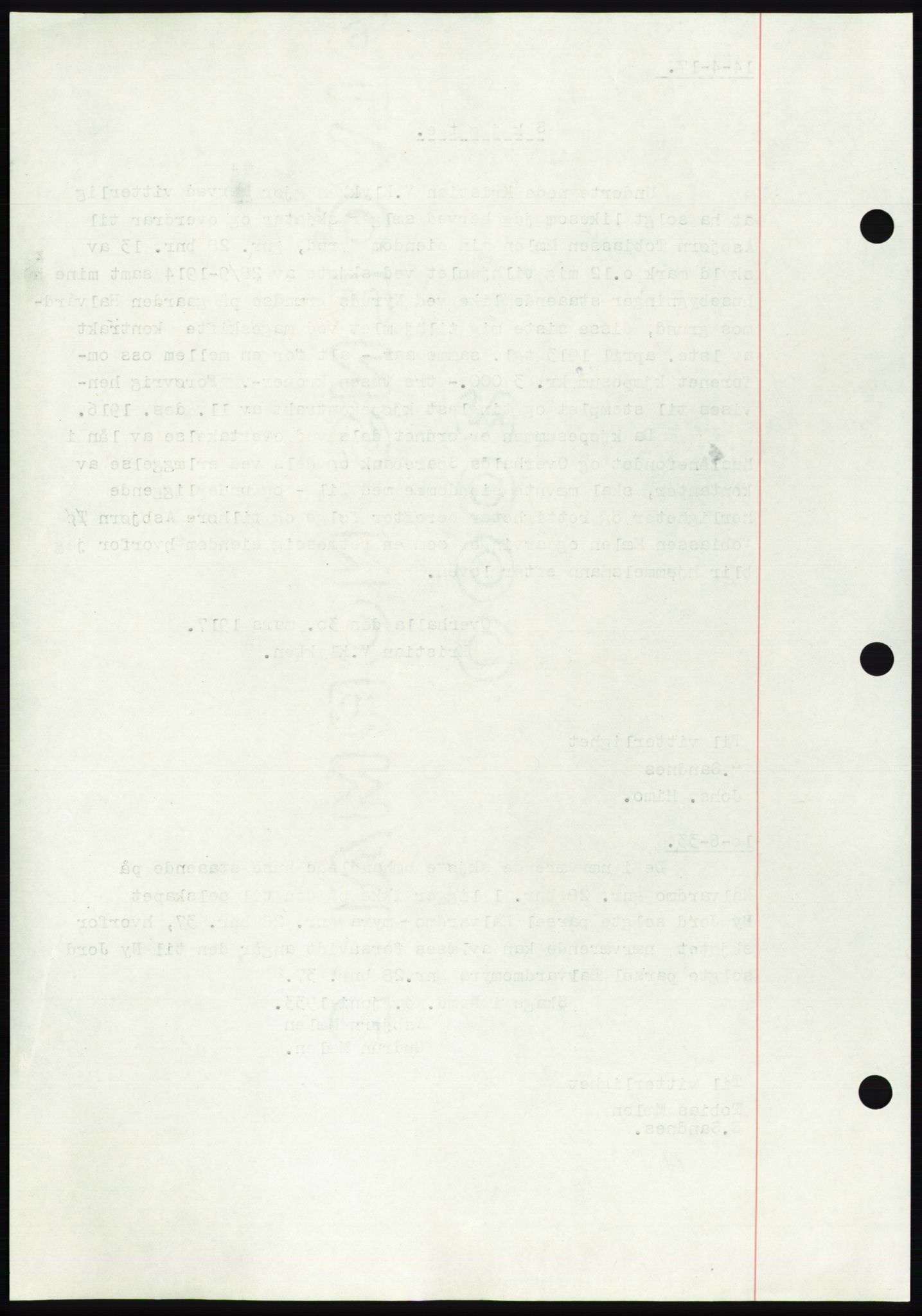 Namdal sorenskriveri, SAT/A-4133/1/2/2C: Mortgage book no. -, 1916-1921, Deed date: 14.04.1917