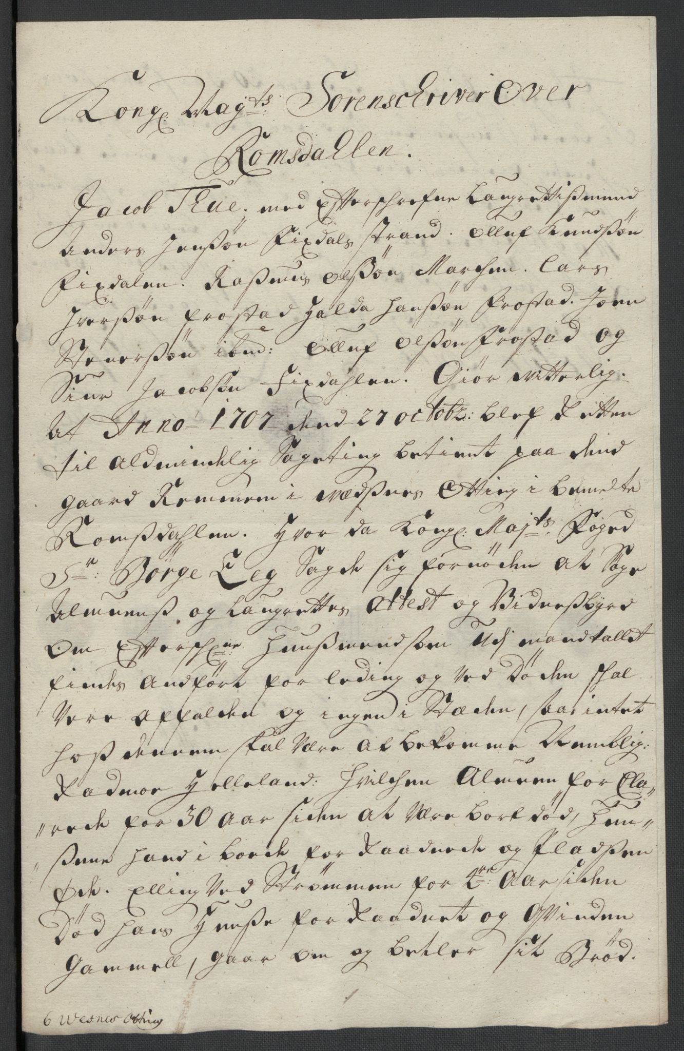 Rentekammeret inntil 1814, Reviderte regnskaper, Fogderegnskap, AV/RA-EA-4092/R55/L3658: Fogderegnskap Romsdal, 1707-1708, p. 162