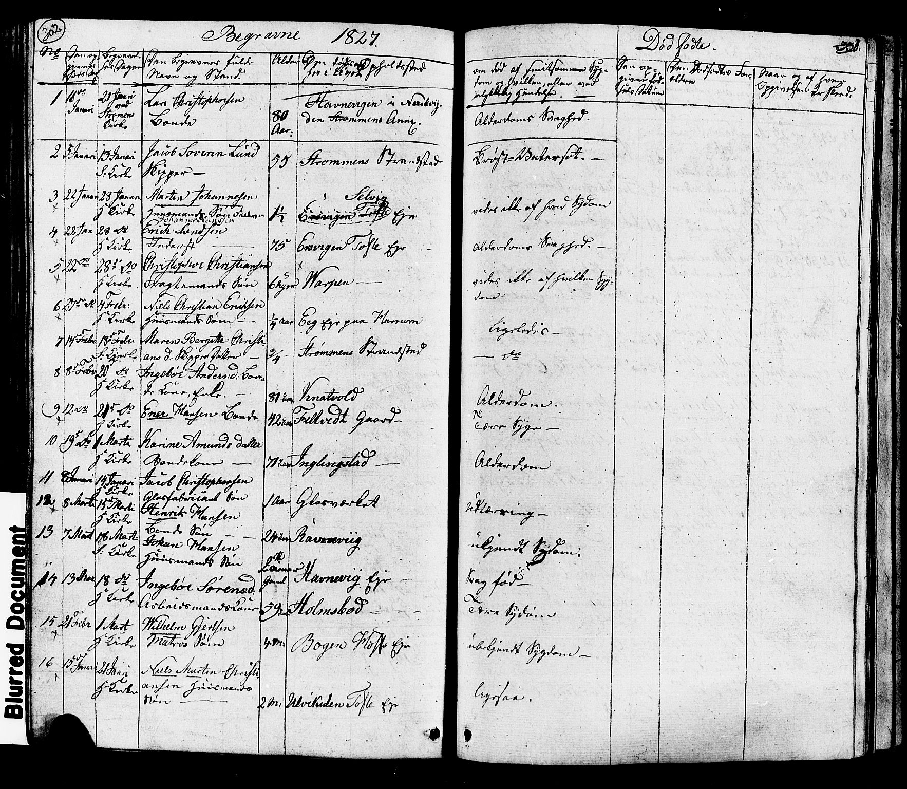 Hurum kirkebøker, SAKO/A-229/G/Ga/L0002: Parish register (copy) no. I 2, 1827-1857, p. 302