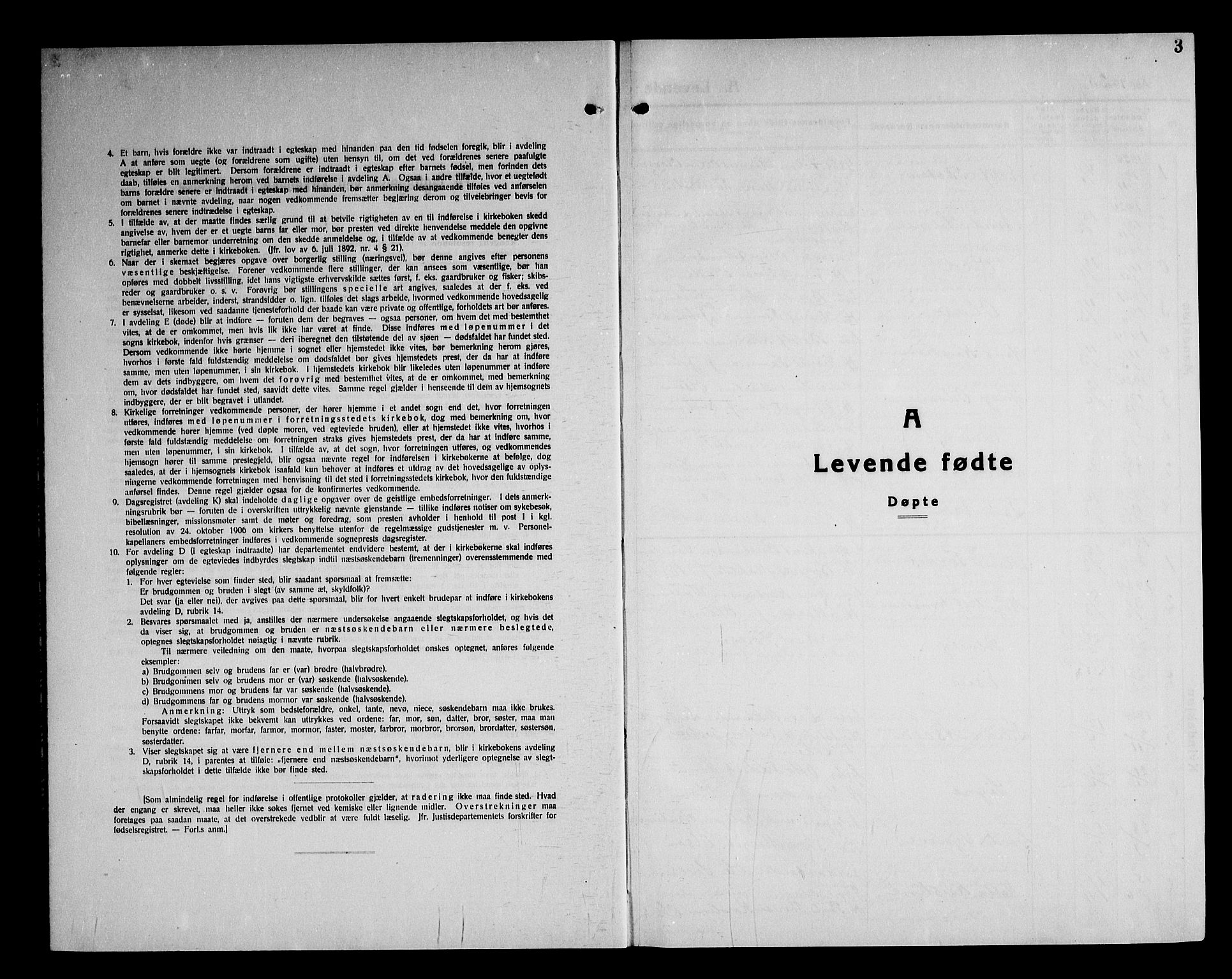 Spydeberg prestekontor Kirkebøker, SAO/A-10924/G/Gb/L0002: Parish register (copy) no. II 2, 1925-1951, p. 3