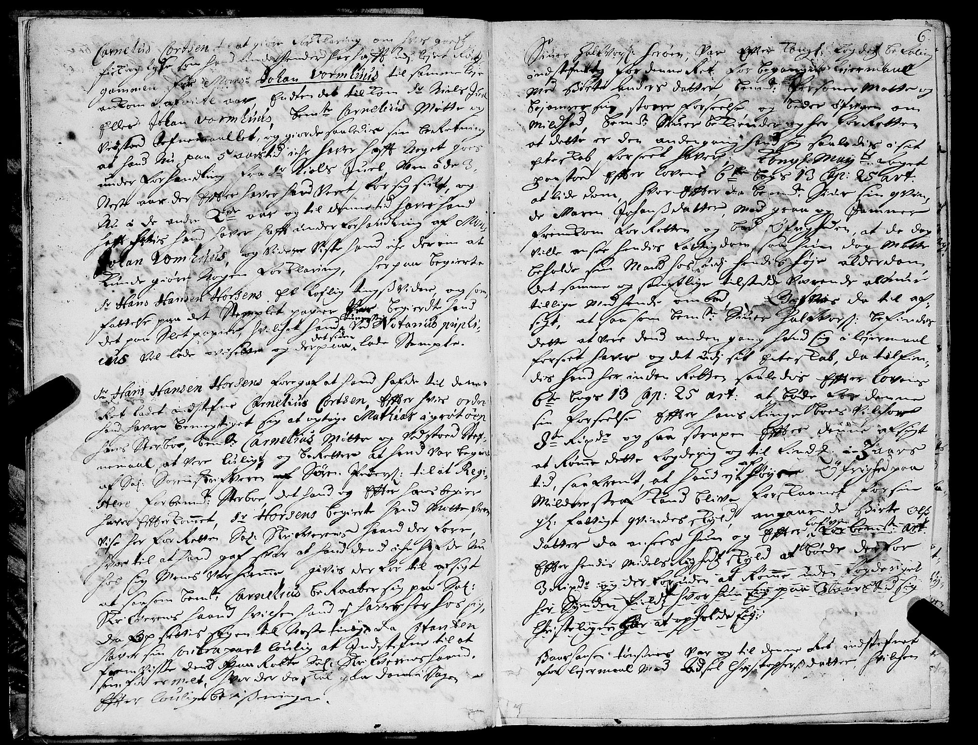 Sorenskriveren i Tromsø (-1755), AV/SATØ-S-0262, 1707-1728, p. 5b-6a
