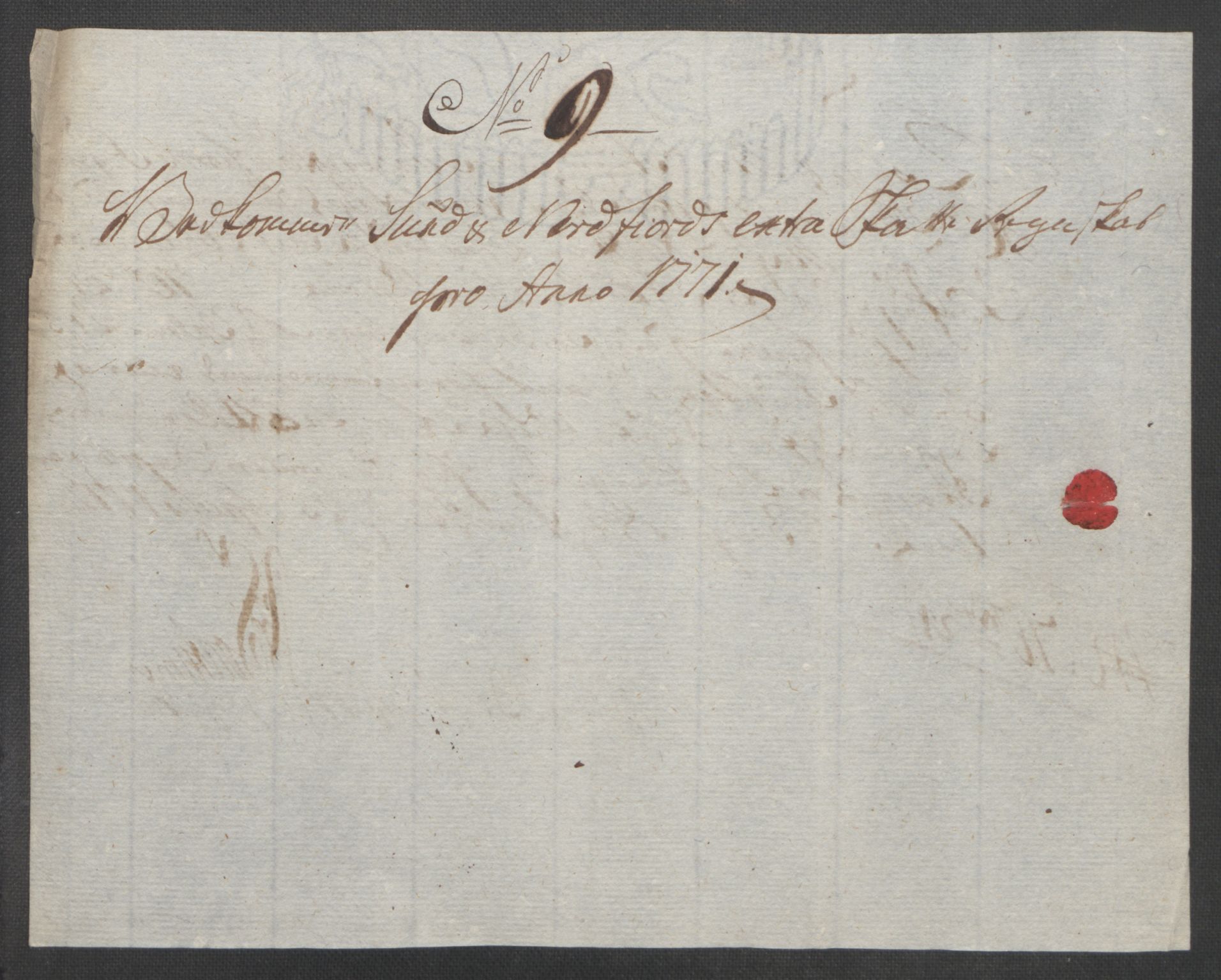 Rentekammeret inntil 1814, Reviderte regnskaper, Fogderegnskap, AV/RA-EA-4092/R53/L3550: Ekstraskatten Sunn- og Nordfjord, 1762-1771, p. 365