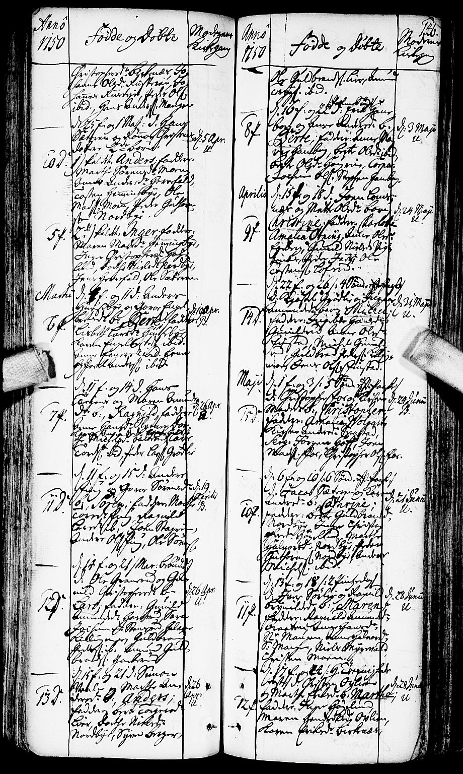 Aurskog prestekontor Kirkebøker, SAO/A-10304a/F/Fa/L0002: Parish register (official) no. I 2, 1735-1766, p. 146