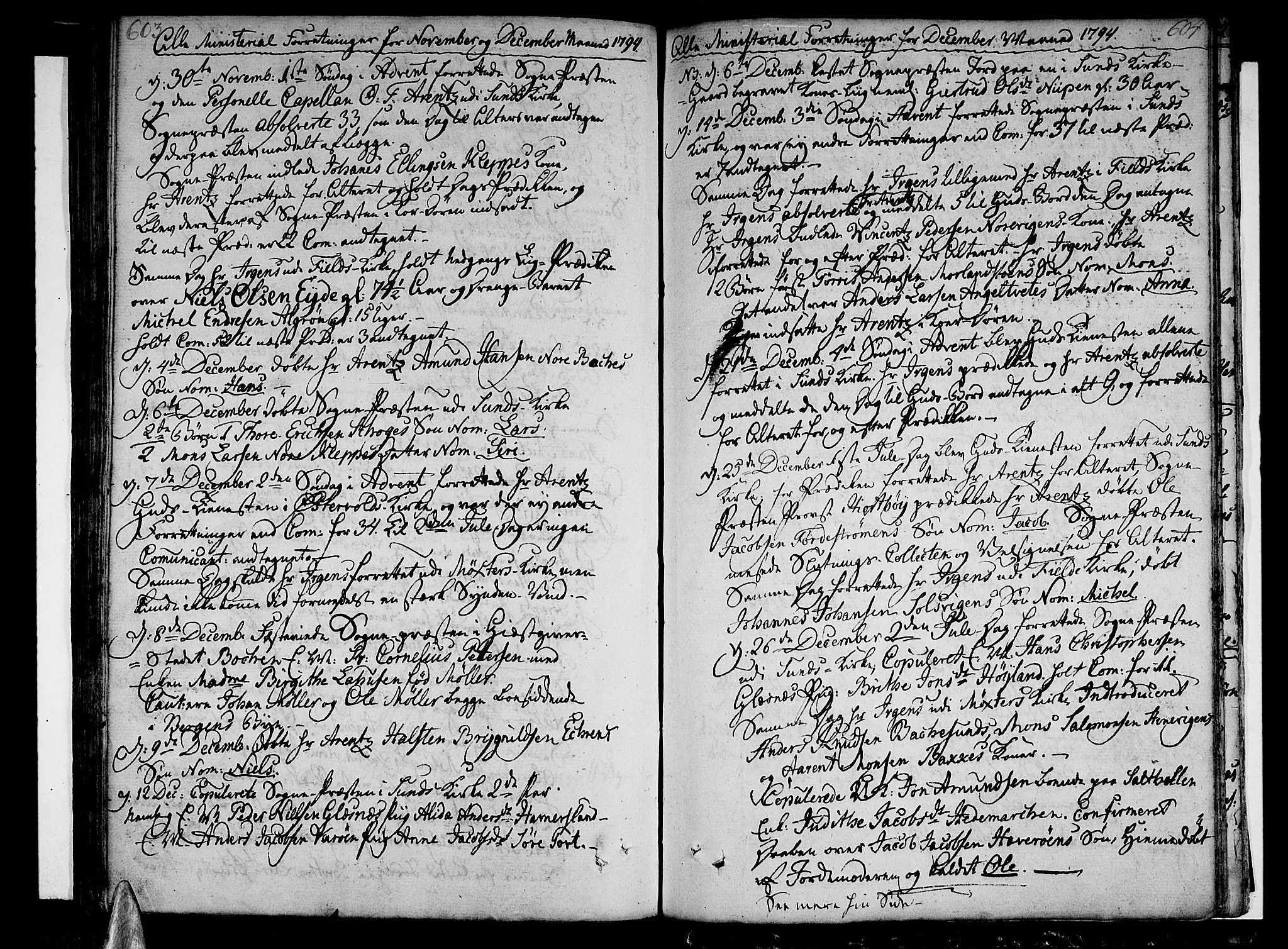 Sund sokneprestembete, AV/SAB-A-99930: Parish register (official) no. A 5, 1770-1795, p. 603-604