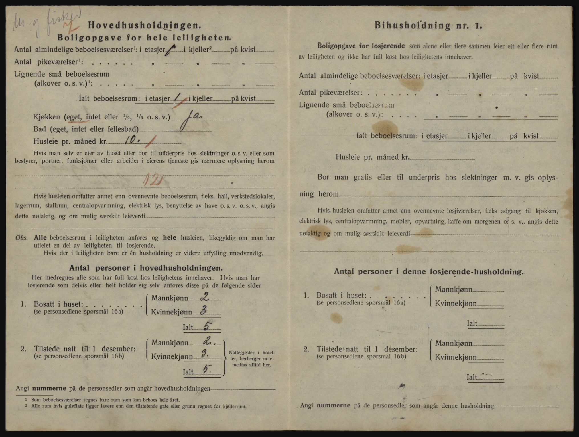 SATØ, 1920 census for Vardø, 1920, p. 1550