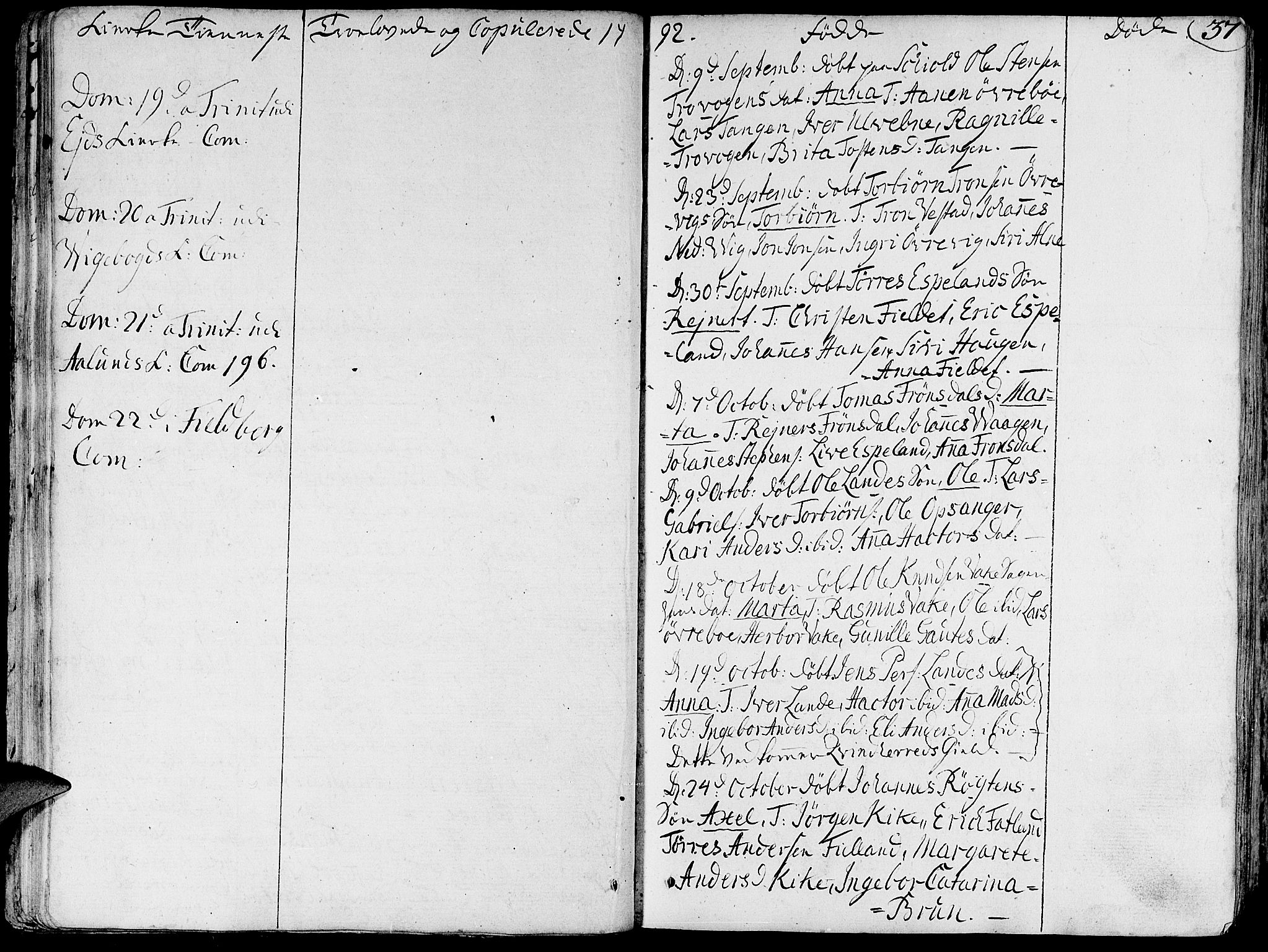 Fjelberg sokneprestembete, SAB/A-75201/H/Haa: Parish register (official) no. A 3, 1788-1815, p. 37