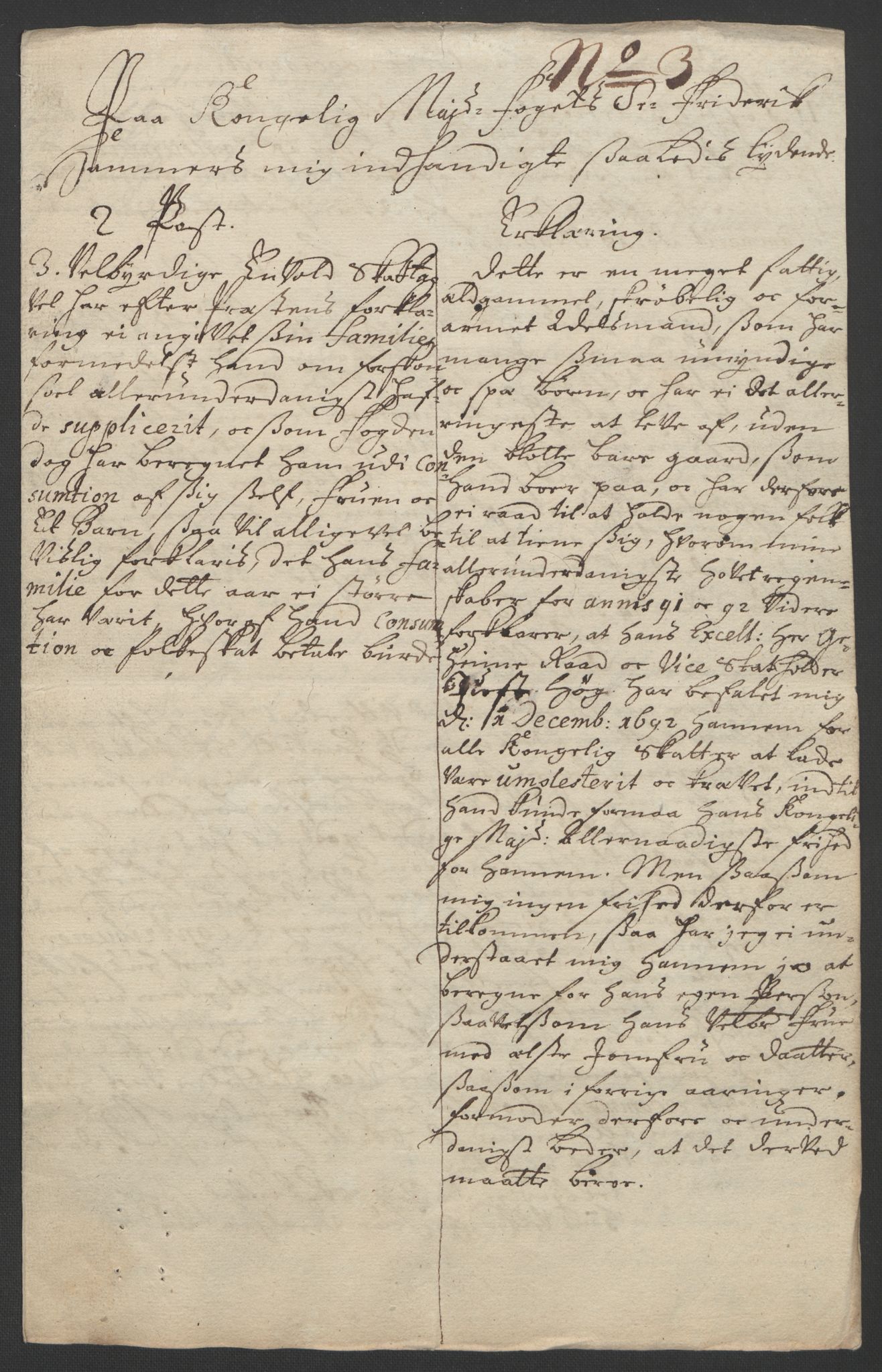 Rentekammeret inntil 1814, Reviderte regnskaper, Fogderegnskap, AV/RA-EA-4092/R16/L1036: Fogderegnskap Hedmark, 1695-1696, p. 116