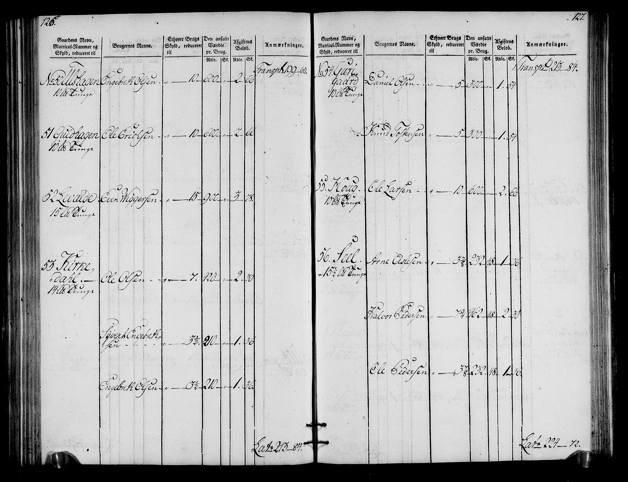 Rentekammeret inntil 1814, Realistisk ordnet avdeling, AV/RA-EA-4070/N/Ne/Nea/L0050: Ringerike og Hallingdal fogderi. Oppebørselsregister for Hallingdal, 1803-1804, p. 67