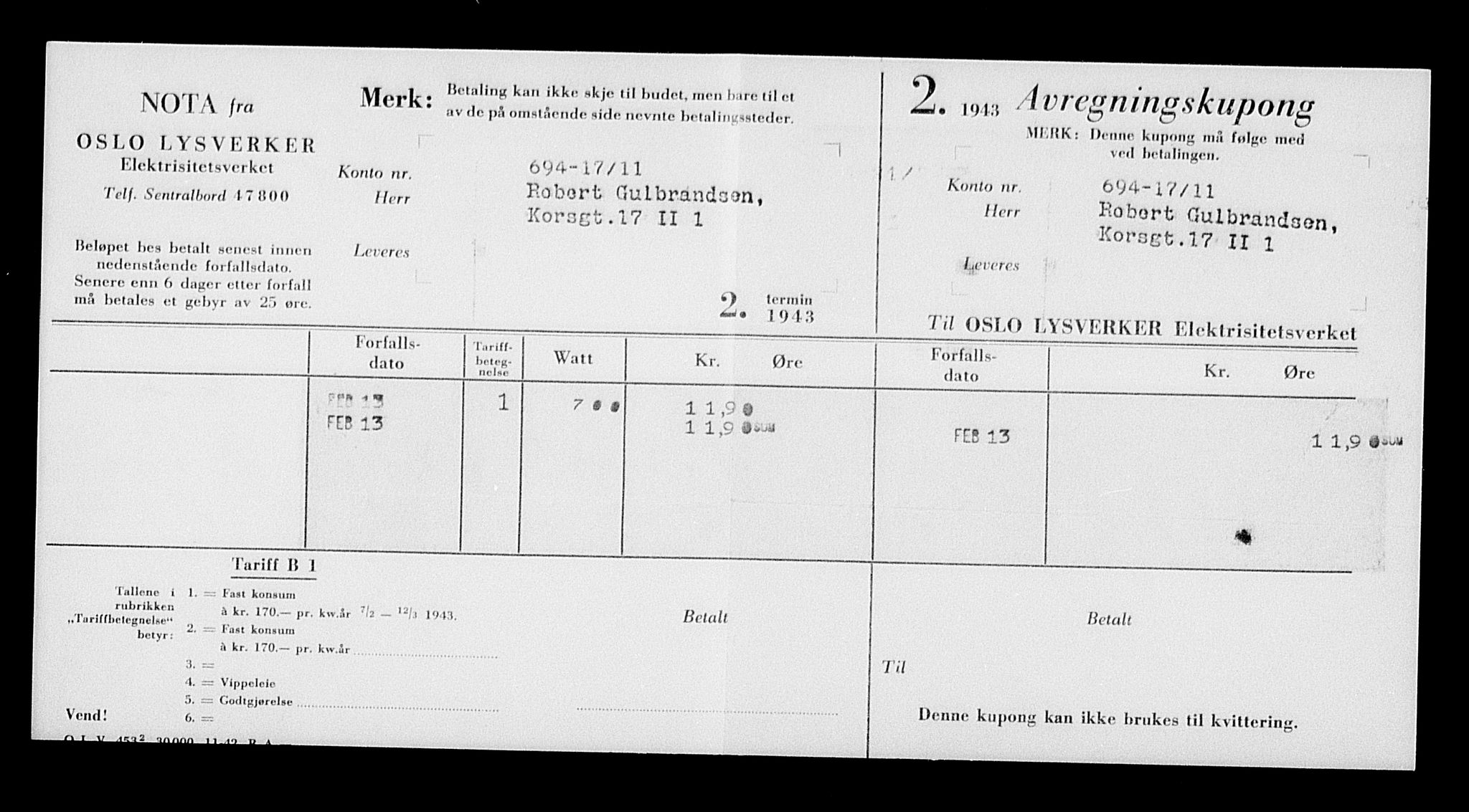 Justisdepartementet, Tilbakeføringskontoret for inndratte formuer, AV/RA-S-1564/H/Hc/Hcc/L0942: --, 1945-1947, p. 83