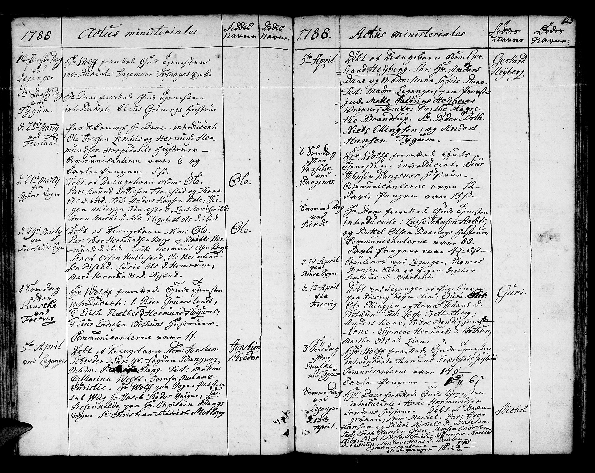 Leikanger sokneprestembete, AV/SAB-A-81001/H/Haa/Haaa/L0004: Parish register (official) no. A 4, 1770-1791, p. 123