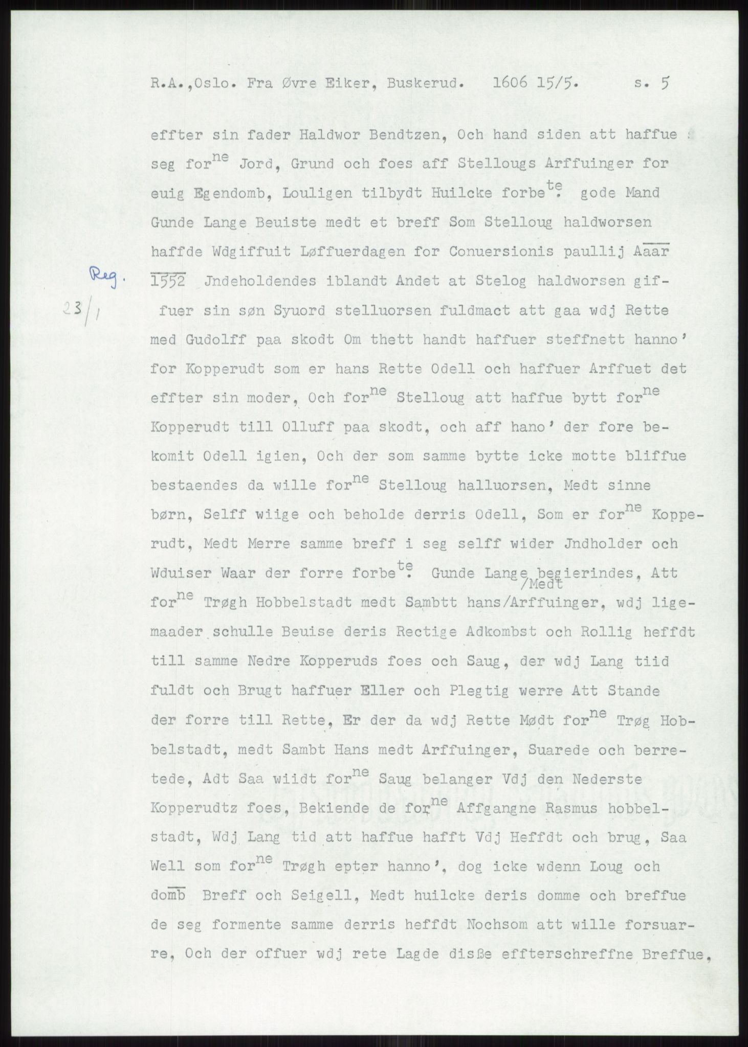 Samlinger til kildeutgivelse, Diplomavskriftsamlingen, AV/RA-EA-4053/H/Ha, p. 858