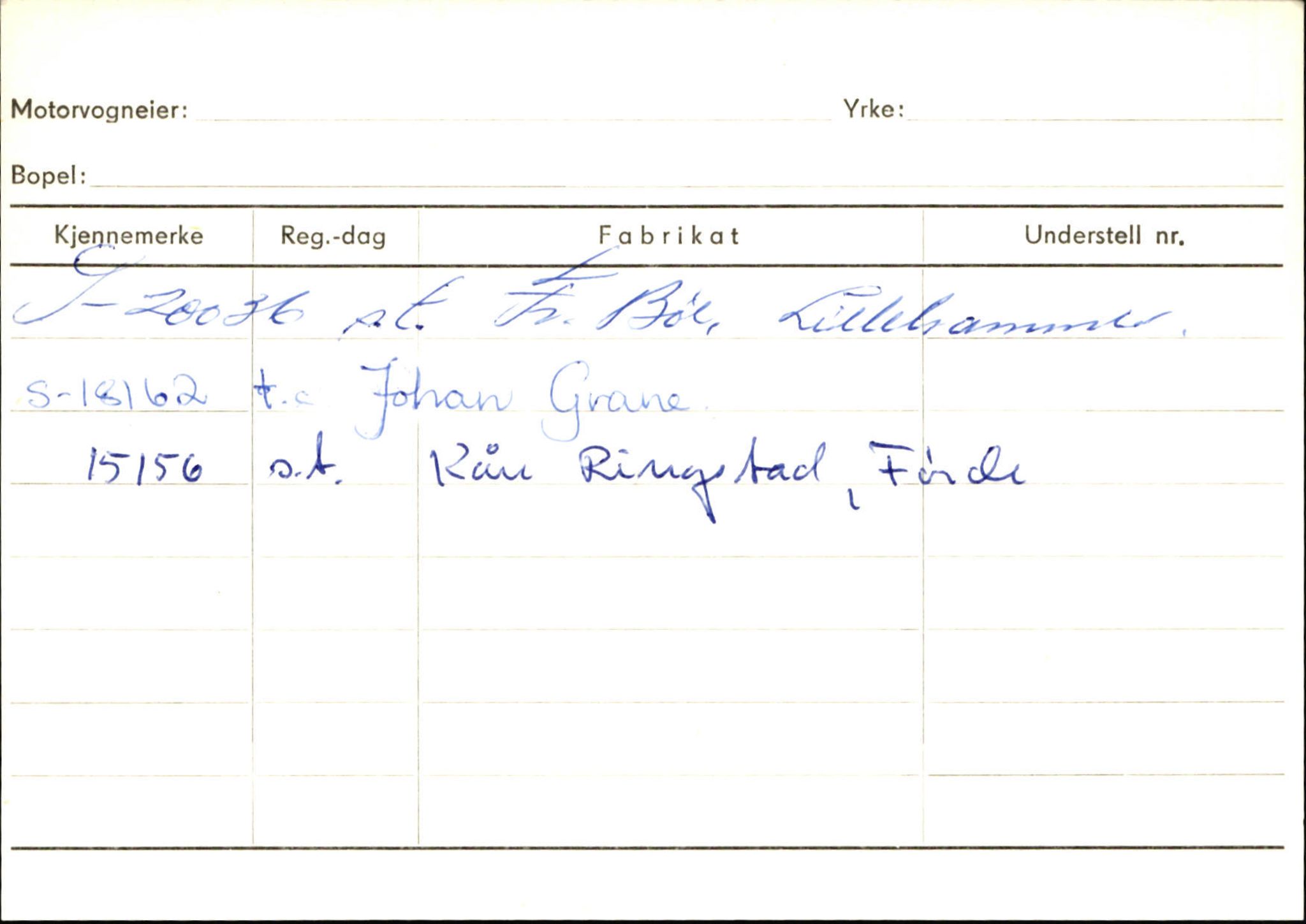 Statens vegvesen, Sogn og Fjordane vegkontor, AV/SAB-A-5301/4/F/L0125: Eigarregister Sogndal V-Å. Aurland A-Å. Fjaler A-N, 1945-1975, p. 1652