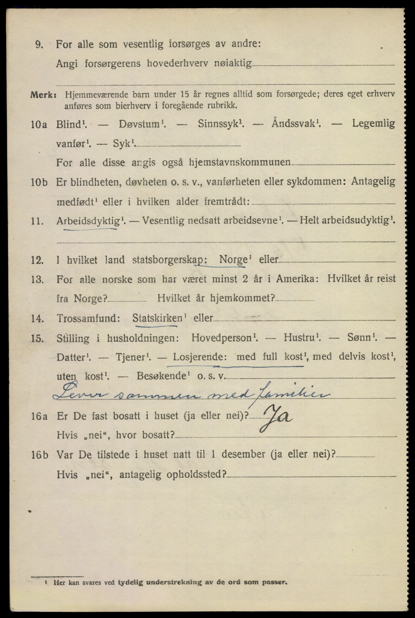 SAKO, 1920 census for Larvik, 1920, p. 14193