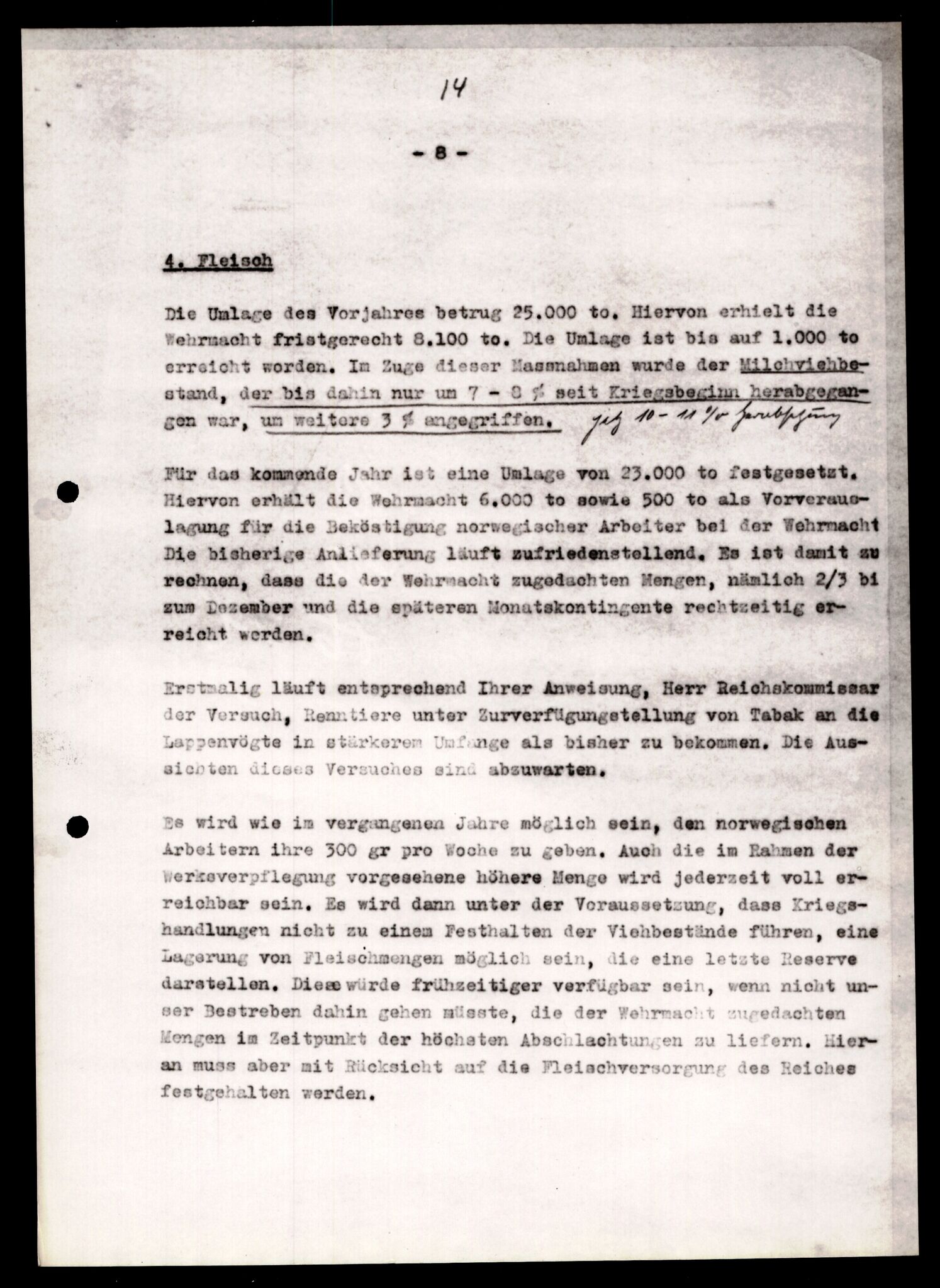 Forsvarets Overkommando. 2 kontor. Arkiv 11.4. Spredte tyske arkivsaker, AV/RA-RAFA-7031/D/Dar/Darb/L0002: Reichskommissariat, 1940-1945, p. 1170