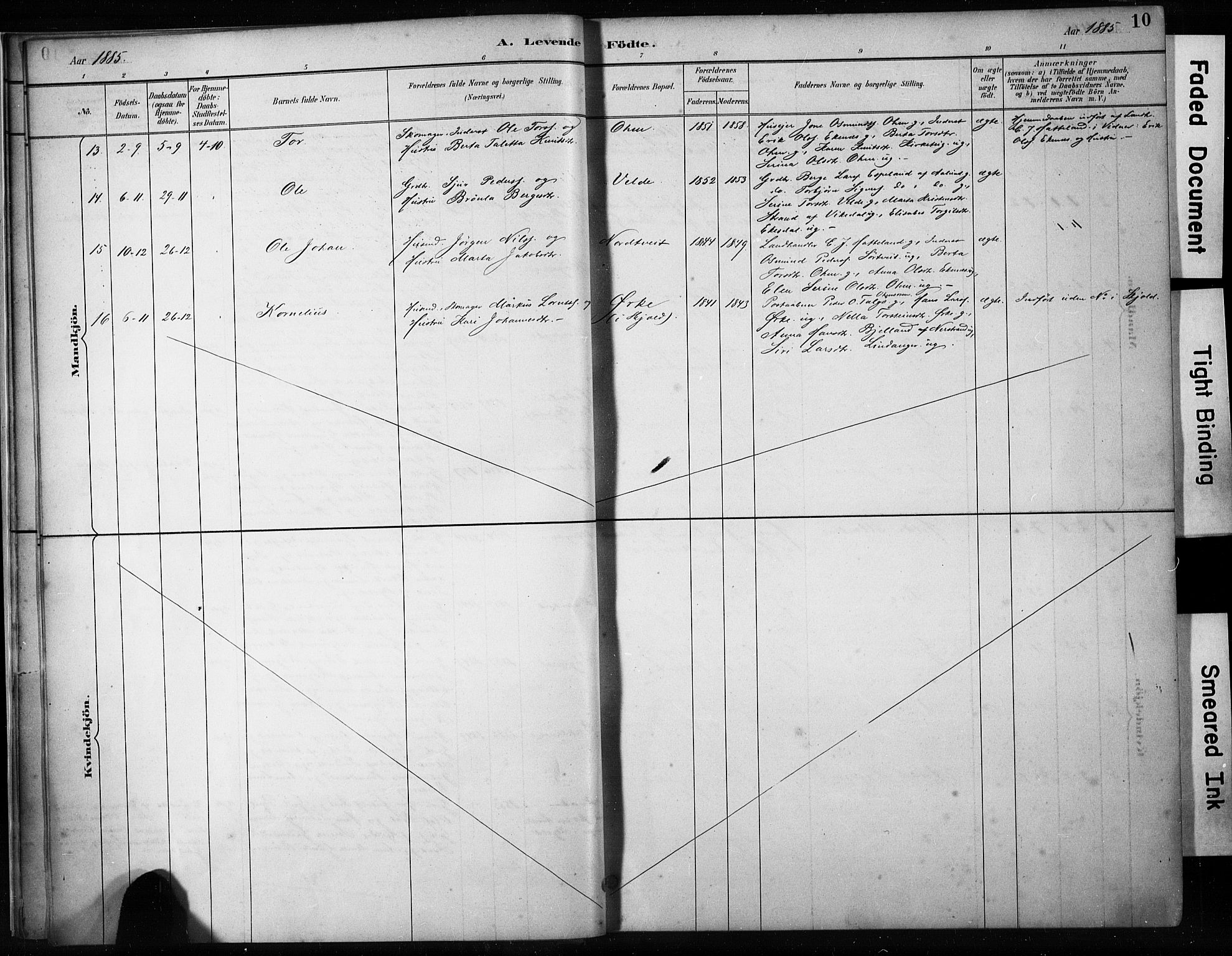 Skjold sokneprestkontor, AV/SAST-A-101847/H/Ha/Haa/L0009: Parish register (official) no. A 9, 1882-1898, p. 10