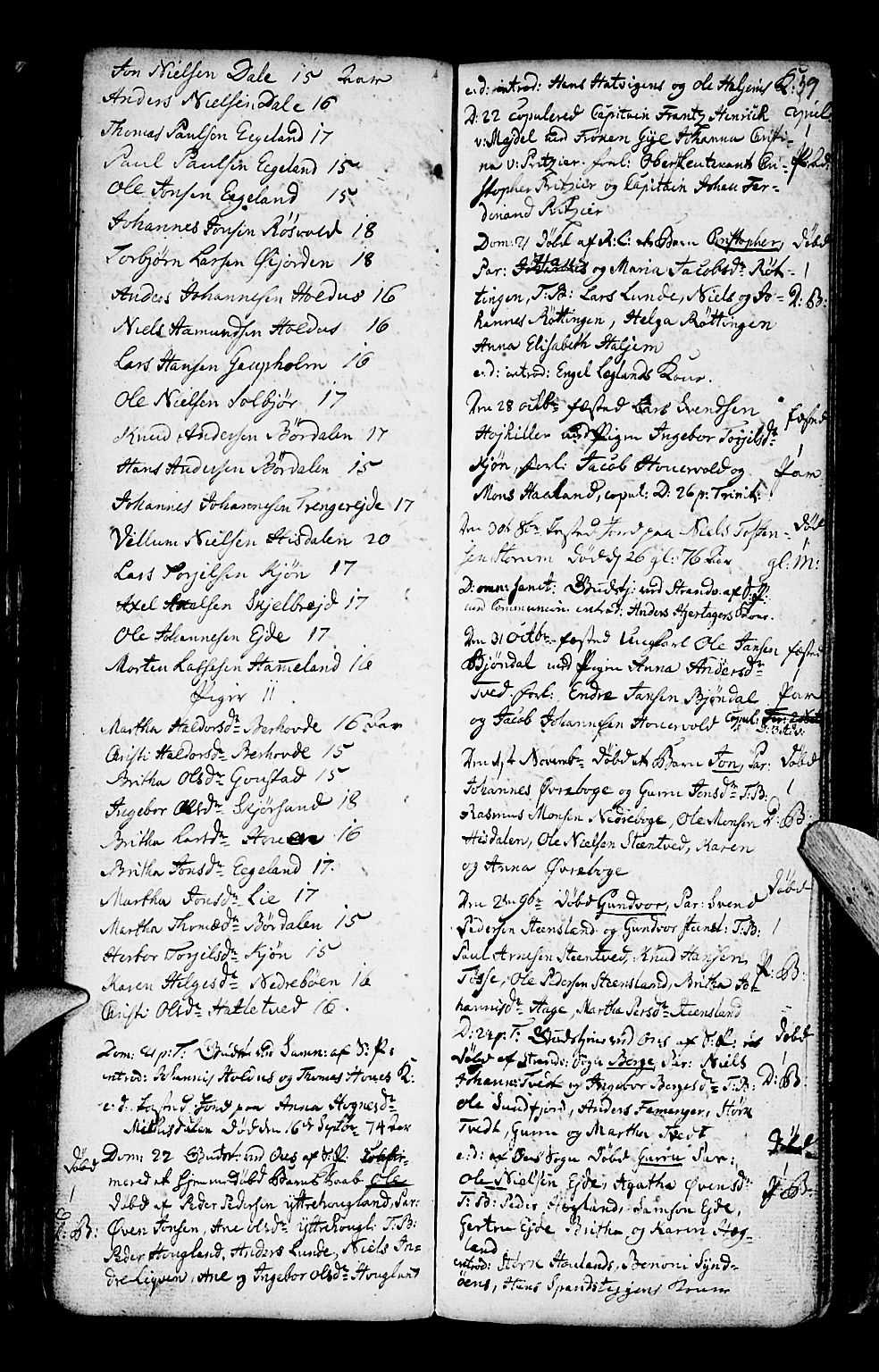 Os sokneprestembete, AV/SAB-A-99929: Parish register (official) no. A 10, 1779-1788, p. 58