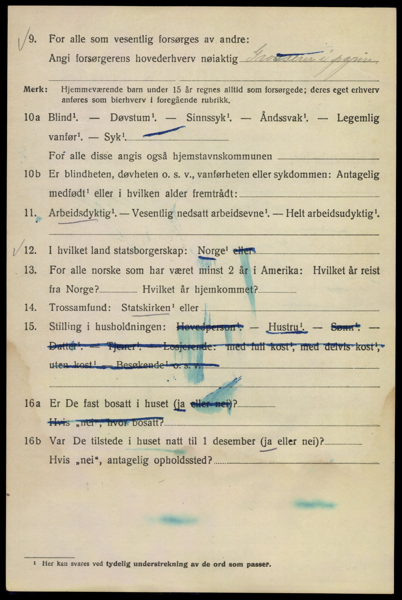 SAO, 1920 census for Kristiania, 1920, p. 590830