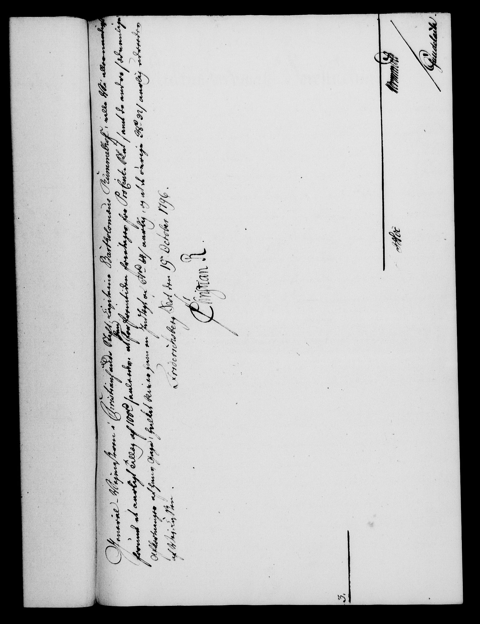 Rentekammeret, Kammerkanselliet, RA/EA-3111/G/Gf/Gfa/L0078: Norsk relasjons- og resolusjonsprotokoll (merket RK 52.78), 1796, p. 426