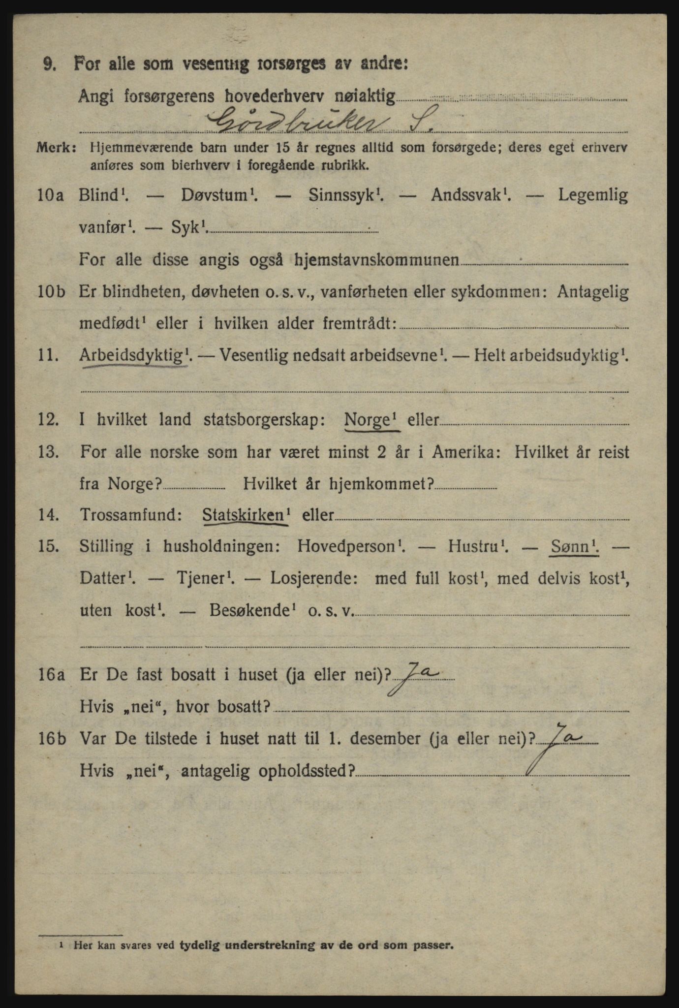 SAO, 1920 census for Rødenes, 1920, p. 1101