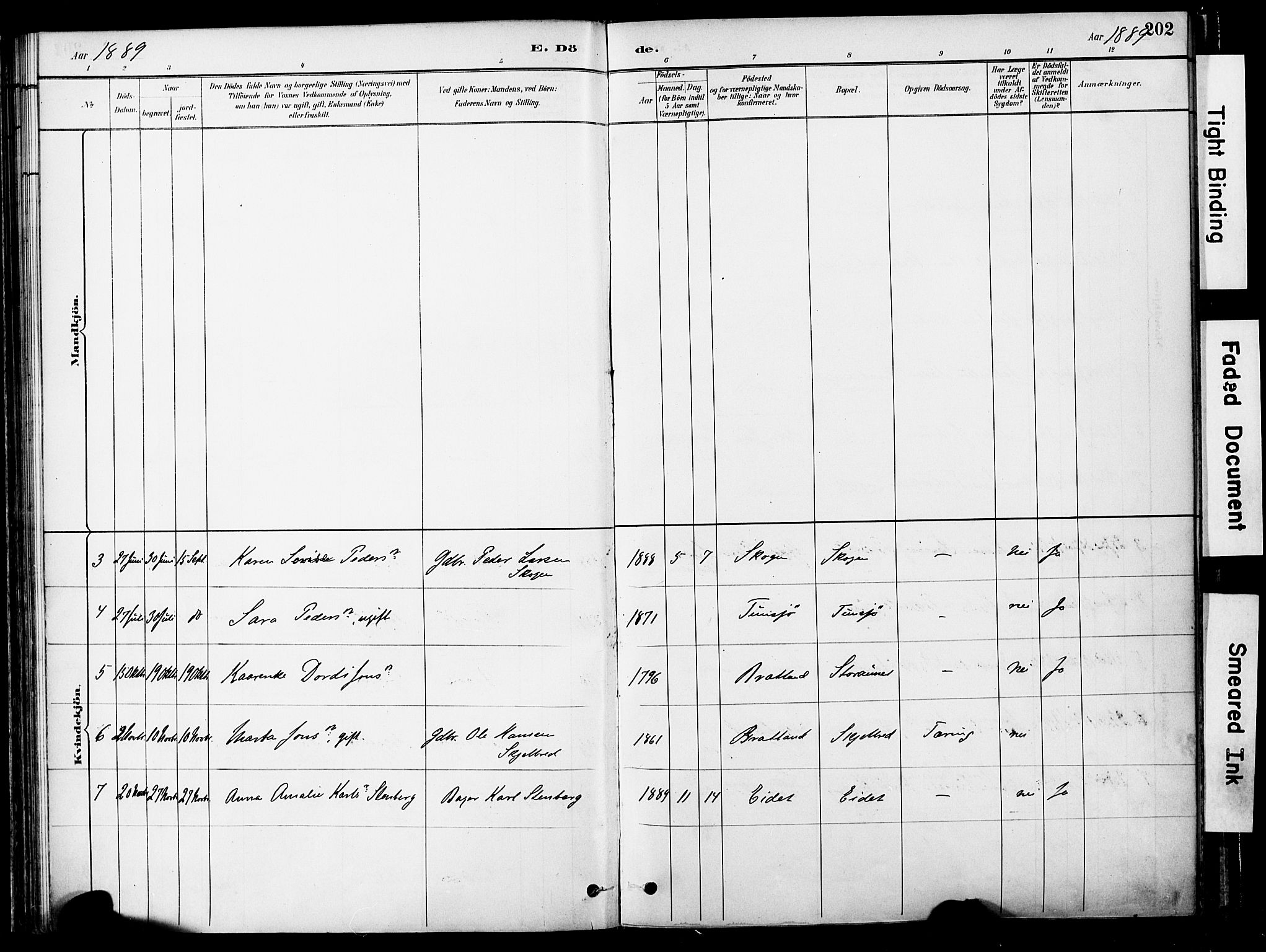 Ministerialprotokoller, klokkerbøker og fødselsregistre - Nord-Trøndelag, AV/SAT-A-1458/755/L0494: Parish register (official) no. 755A03, 1882-1902, p. 202