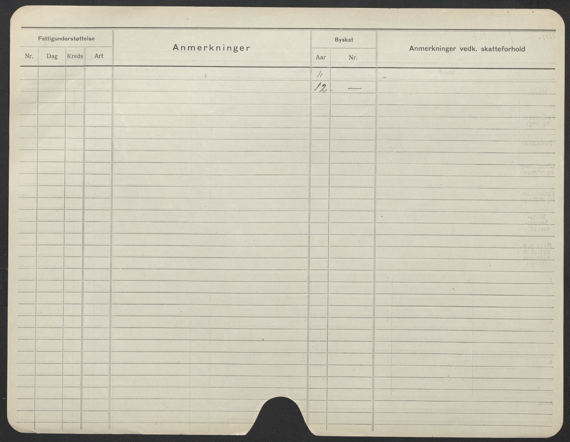 Oslo folkeregister, Registerkort, AV/SAO-A-11715/F/Fa/Fac/L0024: Kvinner, 1906-1914, p. 552b