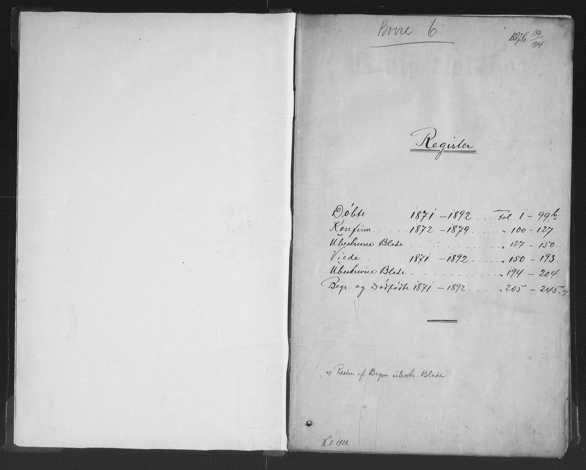 Borre kirkebøker, AV/SAKO-A-338/G/Ga/L0003: Parish register (copy) no. I 3, 1871-1892