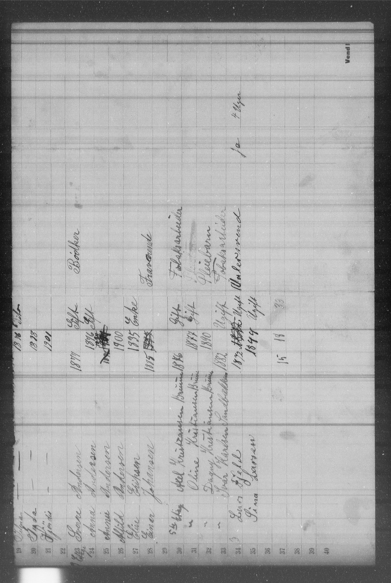 OBA, Municipal Census 1902 for Kristiania, 1902, p. 2460