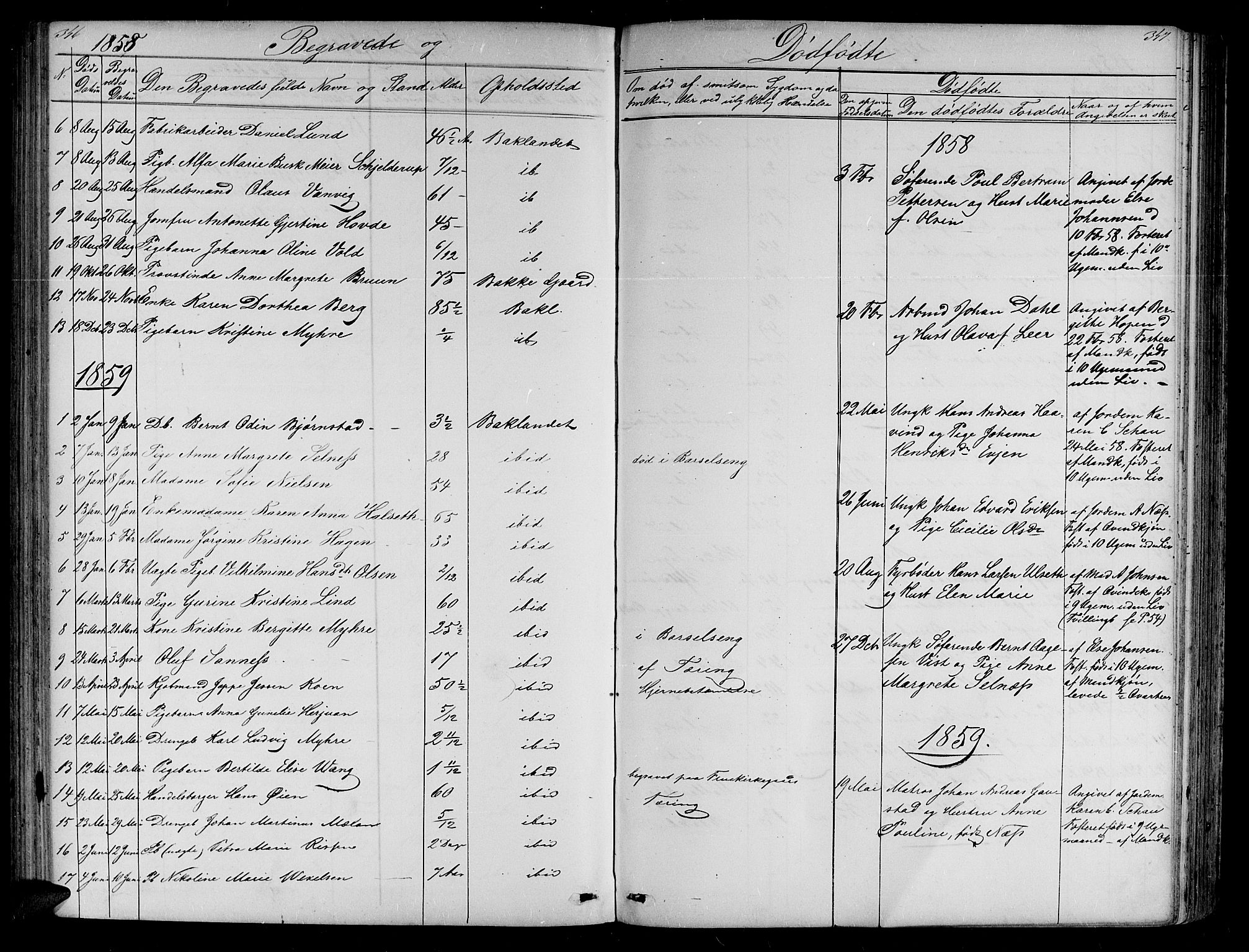 Ministerialprotokoller, klokkerbøker og fødselsregistre - Sør-Trøndelag, SAT/A-1456/604/L0219: Parish register (copy) no. 604C02, 1851-1869, p. 346-347