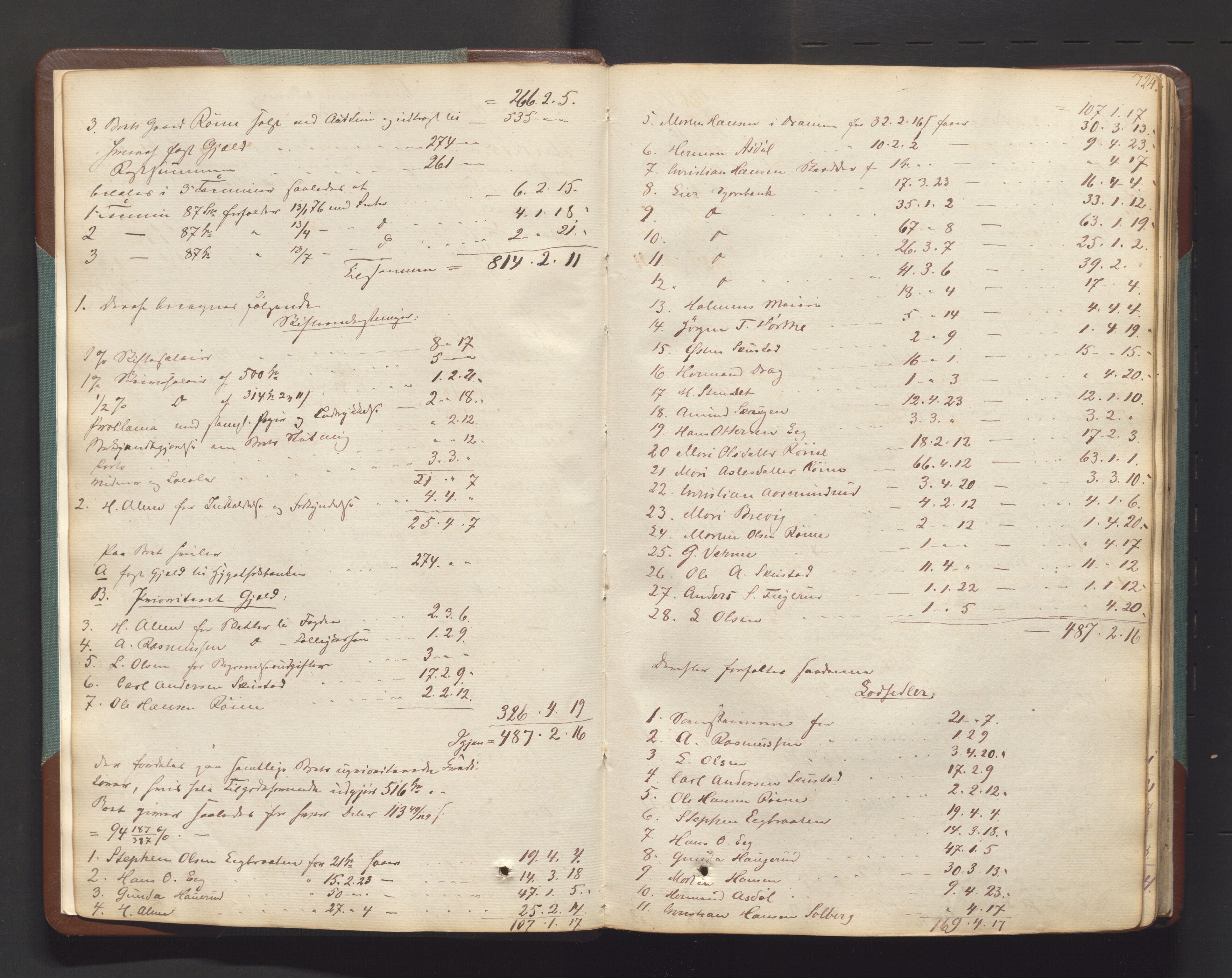 Lier, Røyken og Hurum sorenskriveri, AV/SAKO-A-89/H/He/L0001c: Skifteutlodningsprotokoll, 1836-1886, p. 723b-724a