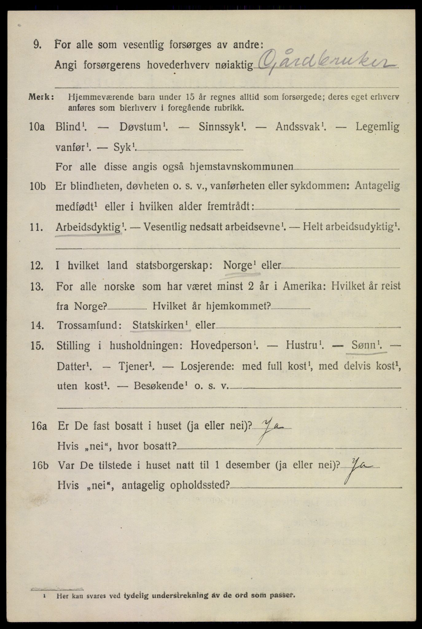 SAKO, 1920 census for Røyken, 1920, p. 3607