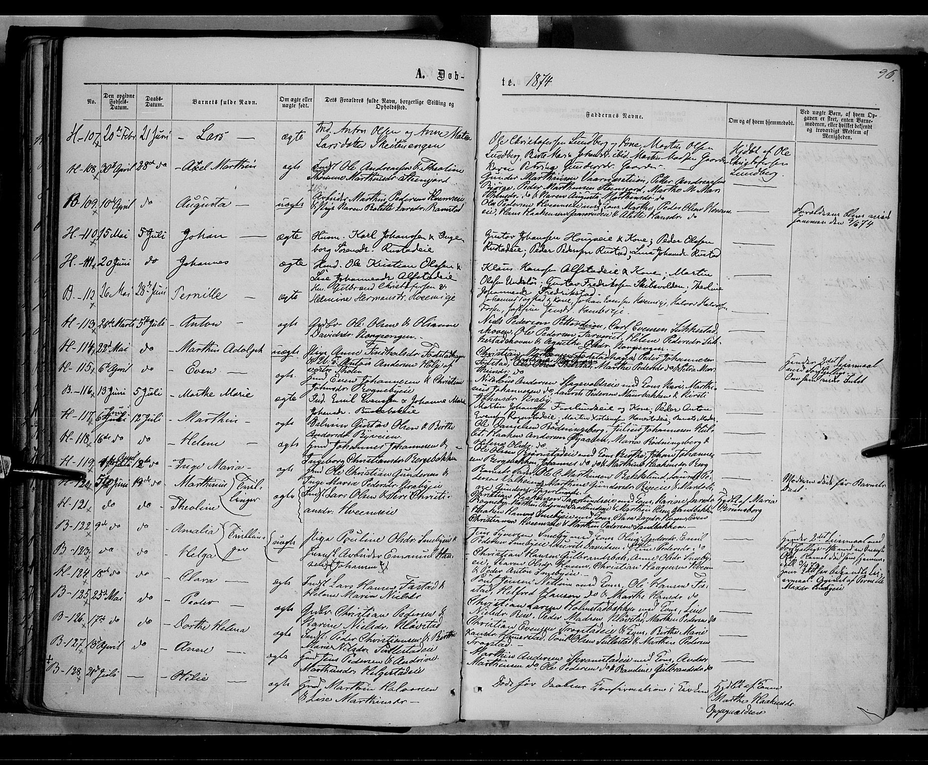 Østre Toten prestekontor, AV/SAH-PREST-104/H/Ha/Haa/L0005: Parish register (official) no. 5, 1866-1877, p. 96