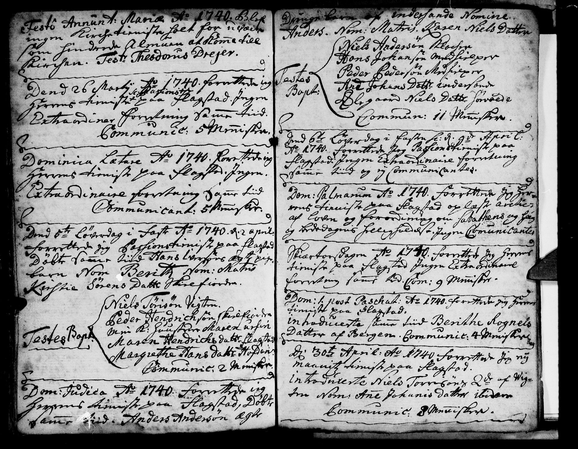 Ministerialprotokoller, klokkerbøker og fødselsregistre - Nordland, AV/SAT-A-1459/881/L1162: Curate's parish register no. 881B01, 1704-1748