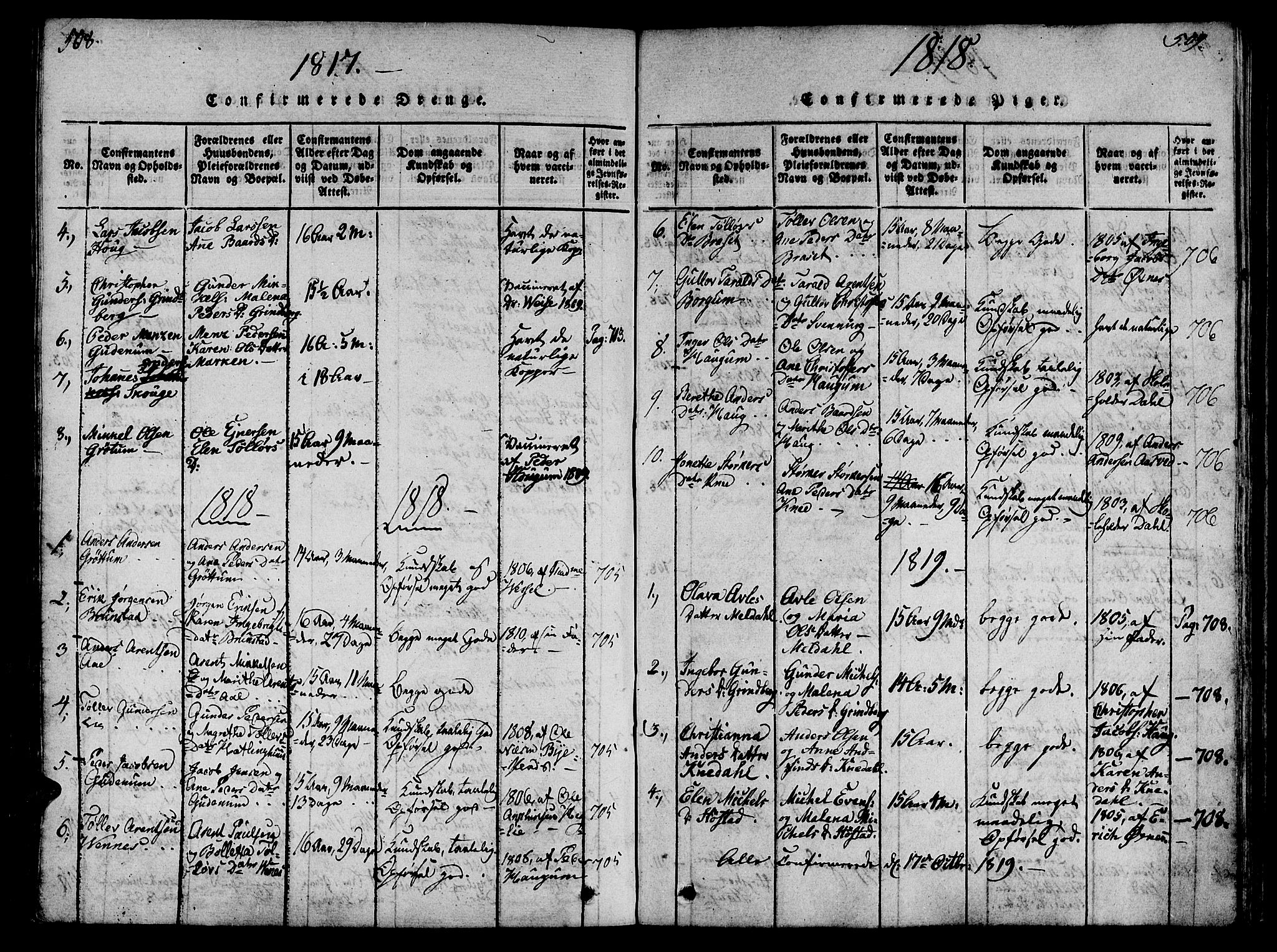 Ministerialprotokoller, klokkerbøker og fødselsregistre - Nord-Trøndelag, AV/SAT-A-1458/746/L0441: Parish register (official) no. 746A03 /2, 1816-1827, p. 508-509