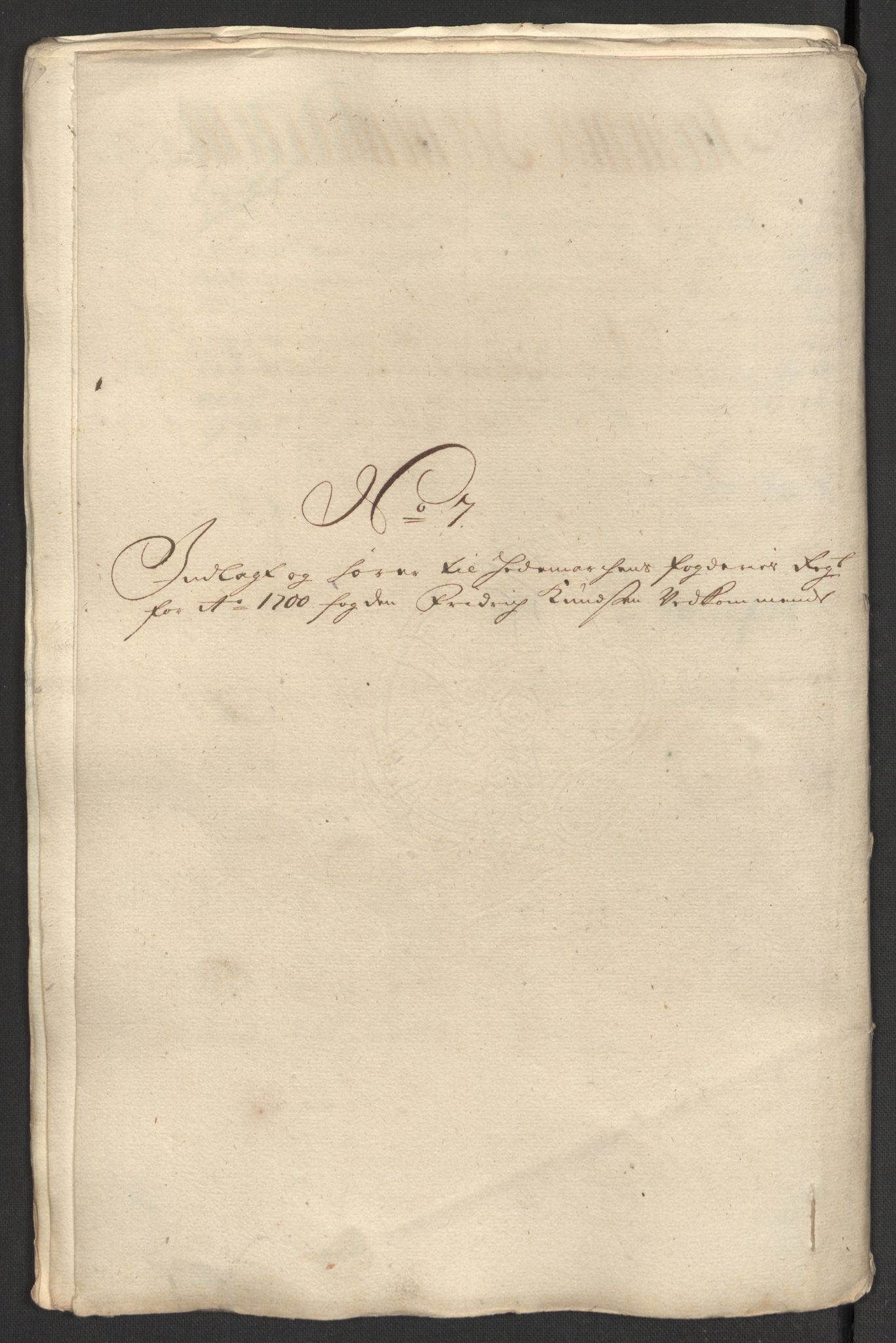 Rentekammeret inntil 1814, Reviderte regnskaper, Fogderegnskap, RA/EA-4092/R16/L1039: Fogderegnskap Hedmark, 1700, p. 101