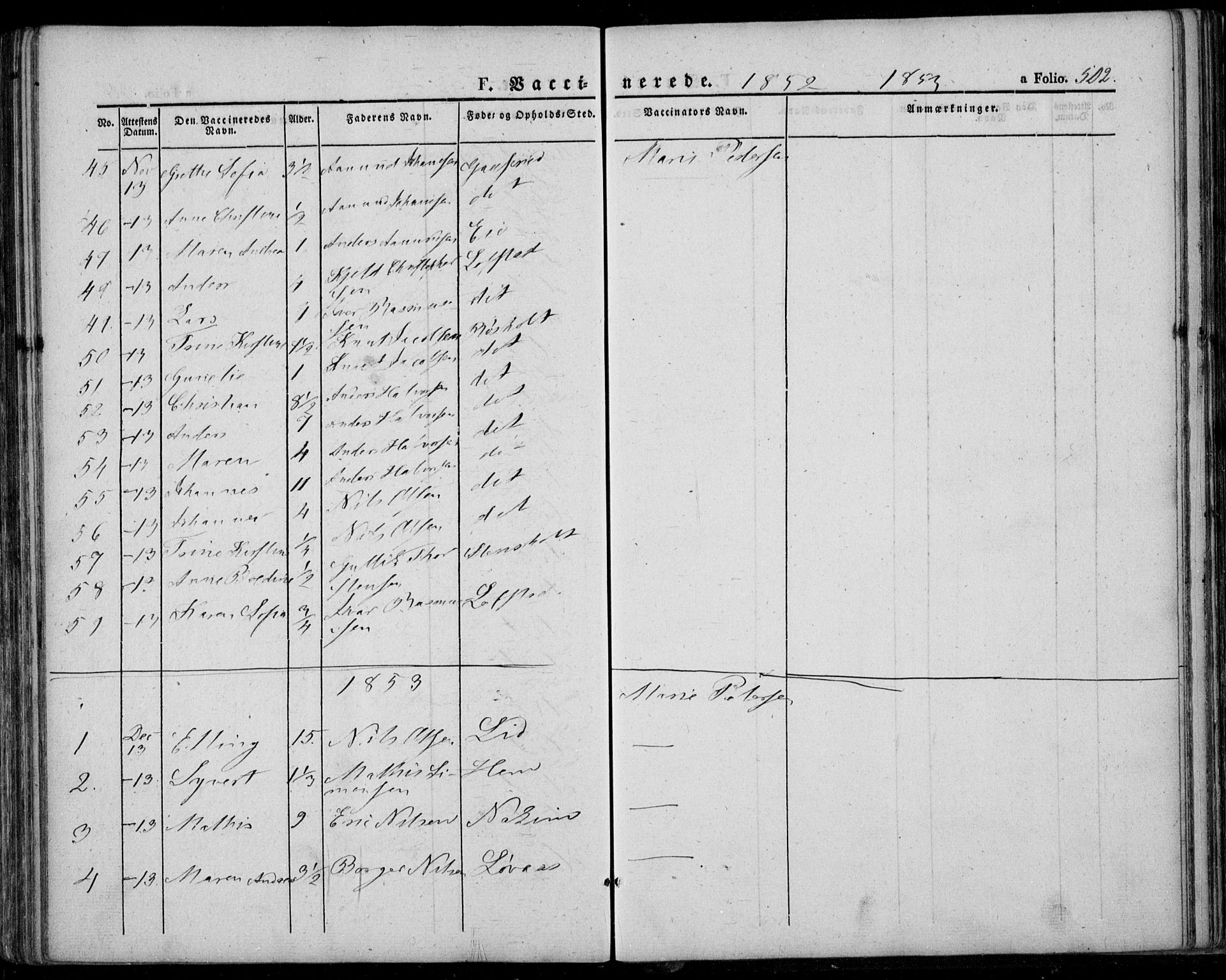Lardal kirkebøker, SAKO/A-350/F/Fa/L0006: Parish register (official) no. I 6, 1835-1860, p. 502