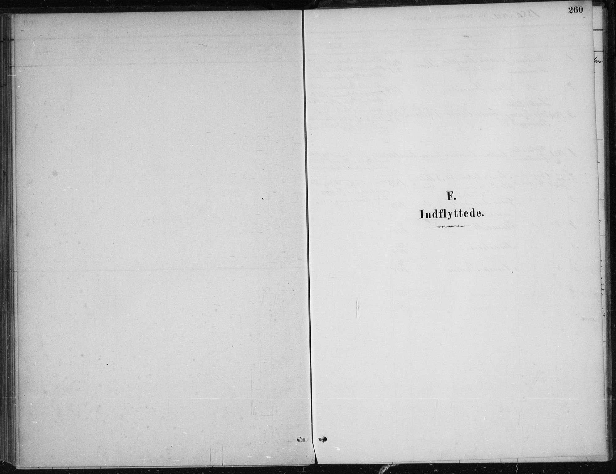 Kvam sokneprestembete, SAB/A-76201/H/Haa: Parish register (official) no. B  1, 1880-1908, p. 260