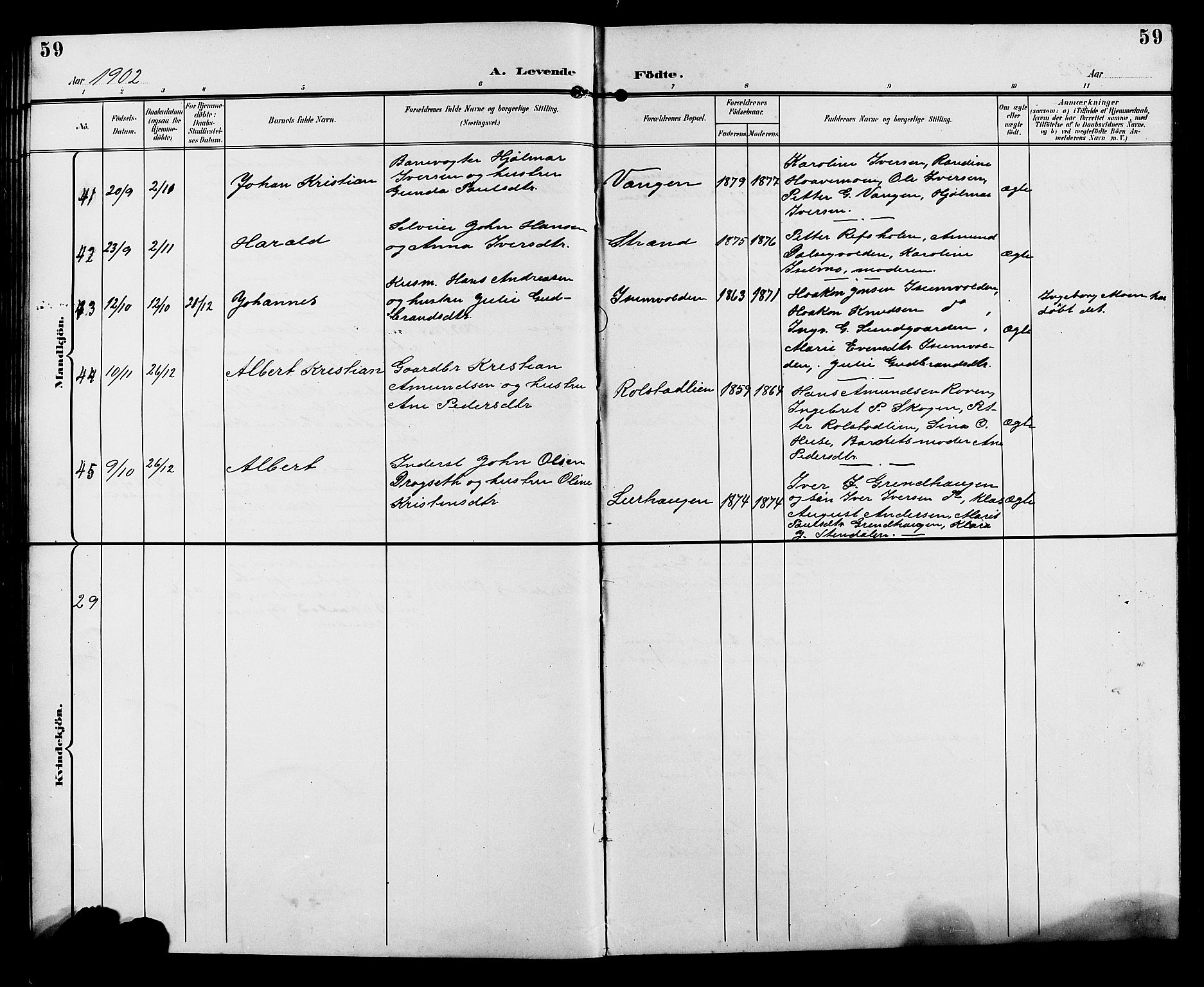 Sør-Fron prestekontor, SAH/PREST-010/H/Ha/Hab/L0004: Parish register (copy) no. 4, 1896-1911, p. 59